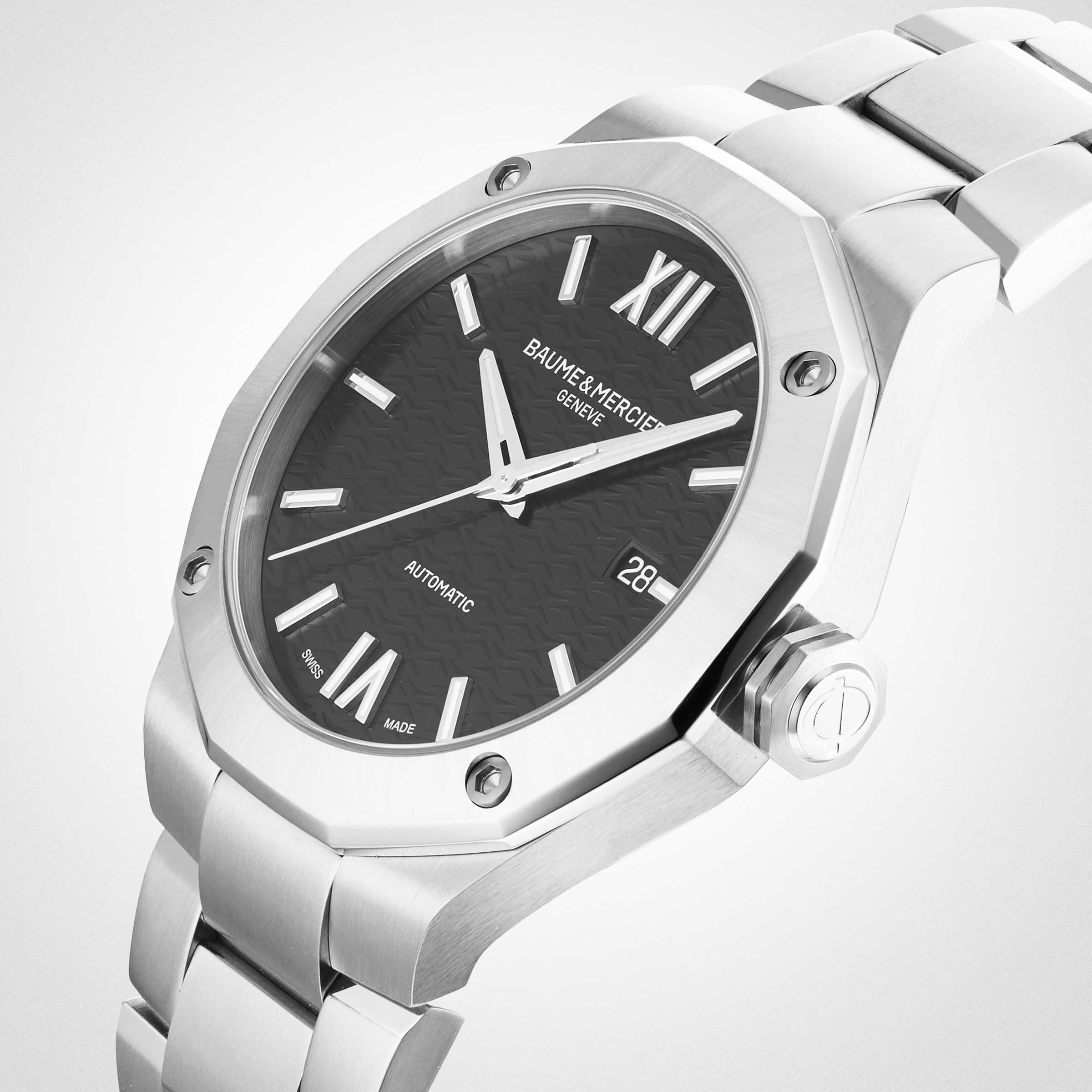 Replica Baume & Mercier Riviera 42mm Mens details Black BM0A10621