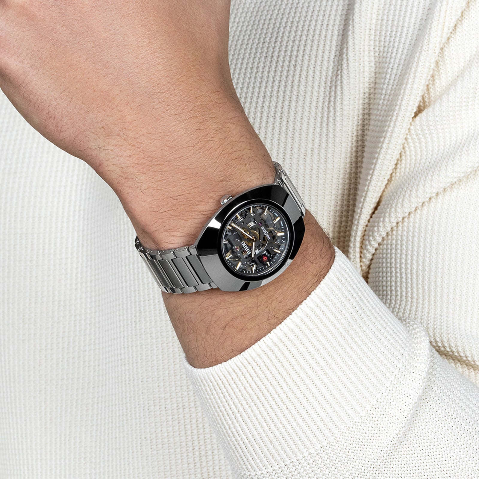 Replica Rado DiaStar Original Skeleton 38mm Unisex details R12162153 5 Replica Rado DiaStar Original Skeleton 38mm Unisex details R12162153