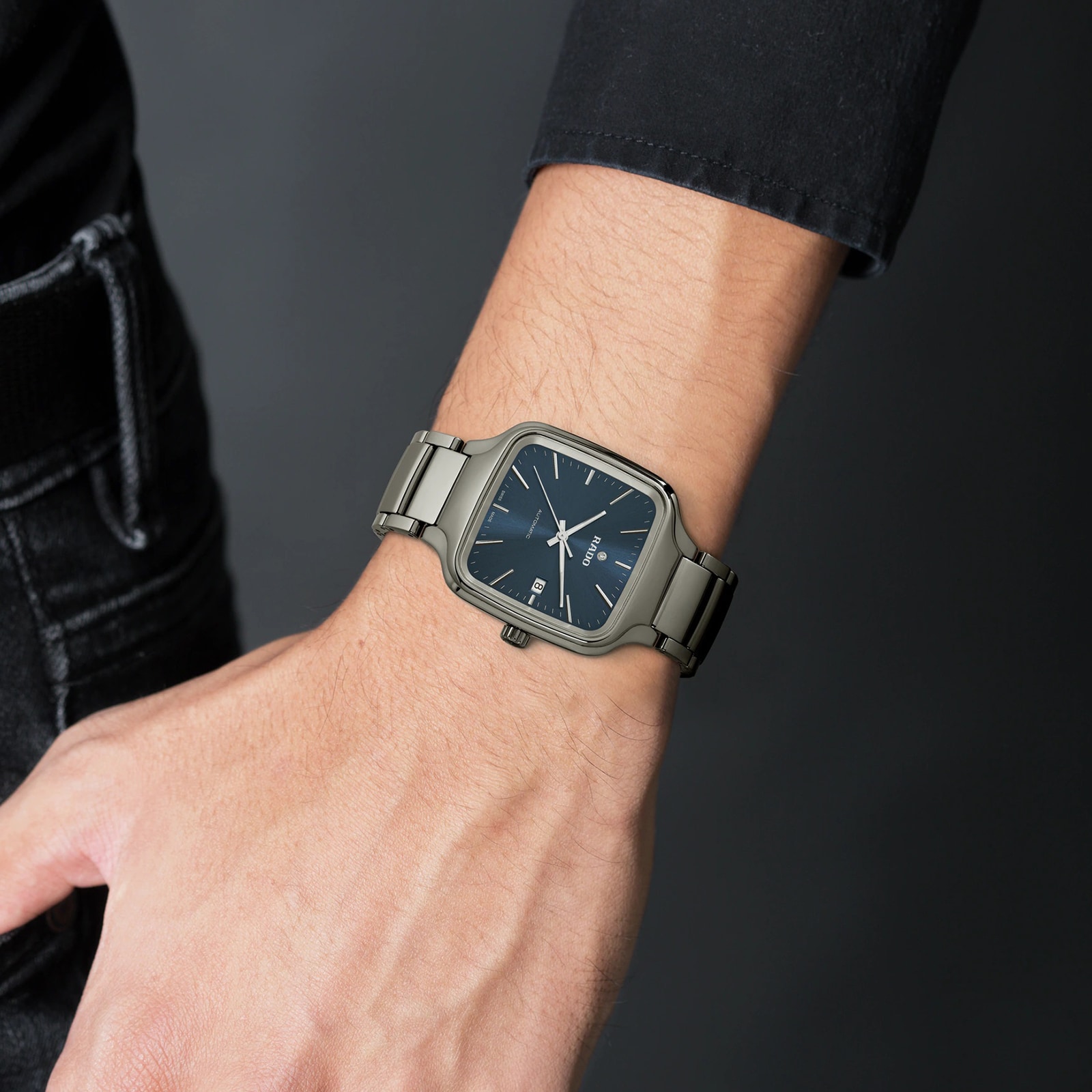Replica Rado True Square Automatic 38mm Mens details R27077202