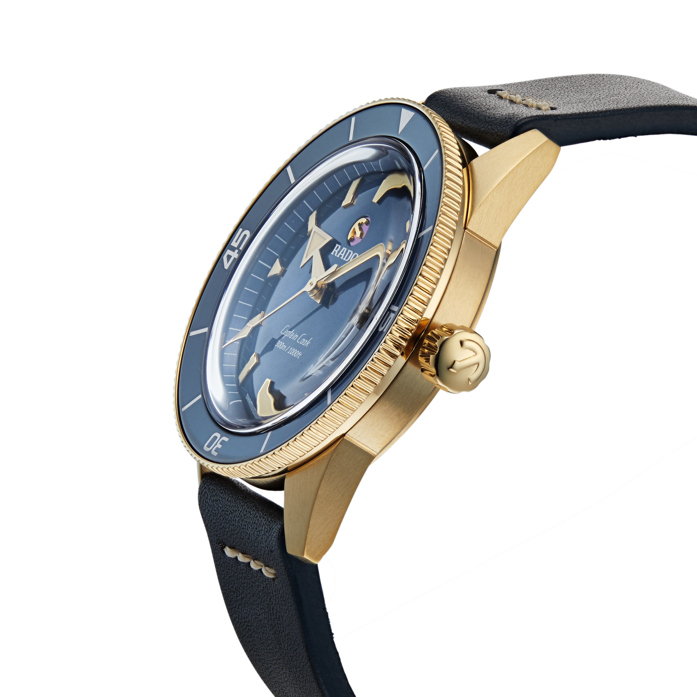 Replica Rado Captain Cook Automatic Bronze Mens details R32504205