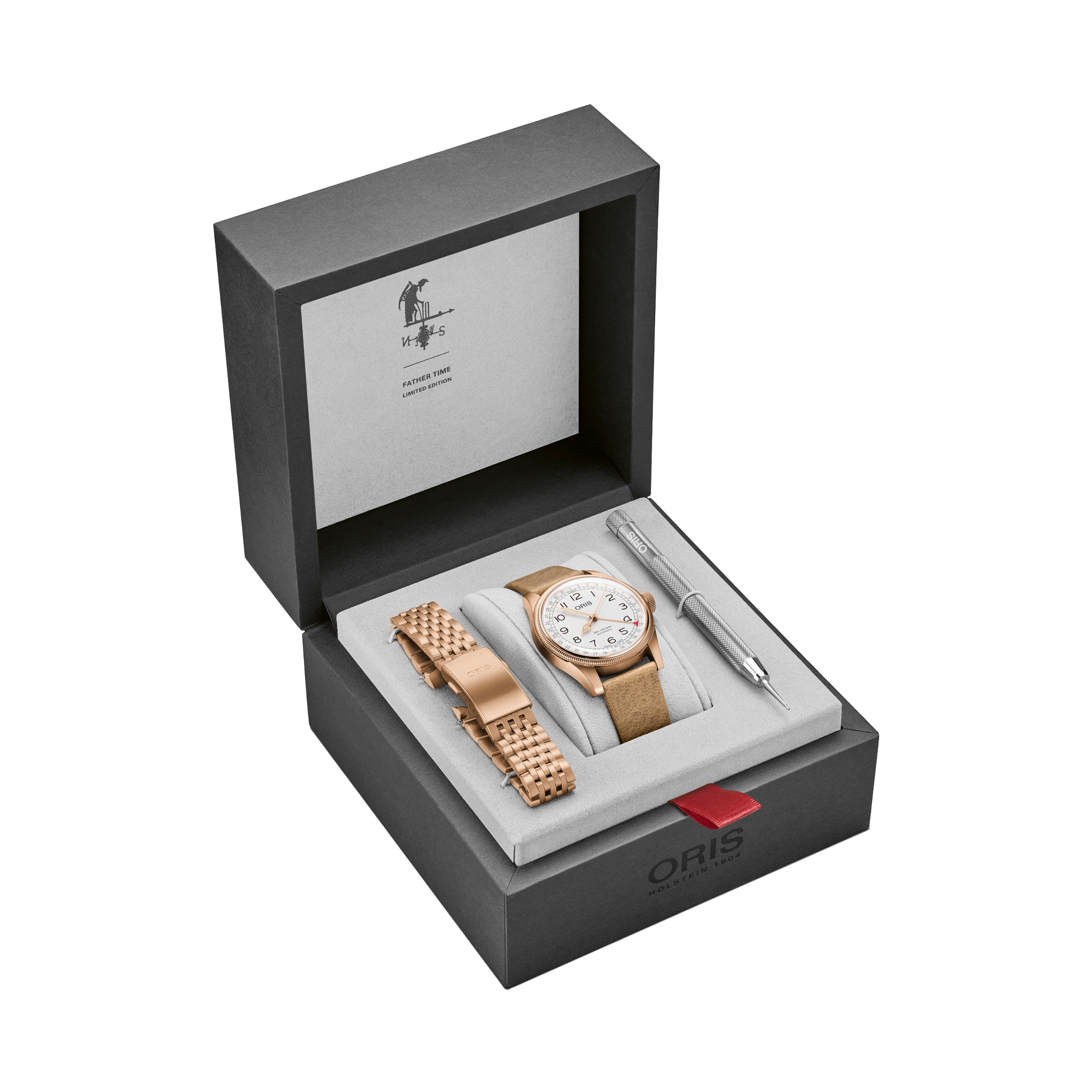 Replica Oris Aviation Big Crown 40mm Unisex details White Interchangeable Strap 01 754 7741 3161-Set 5 Replica Oris Aviation Big Crown 40mm Unisex details White Interchangeable Strap 01 754 7741 3161-Set