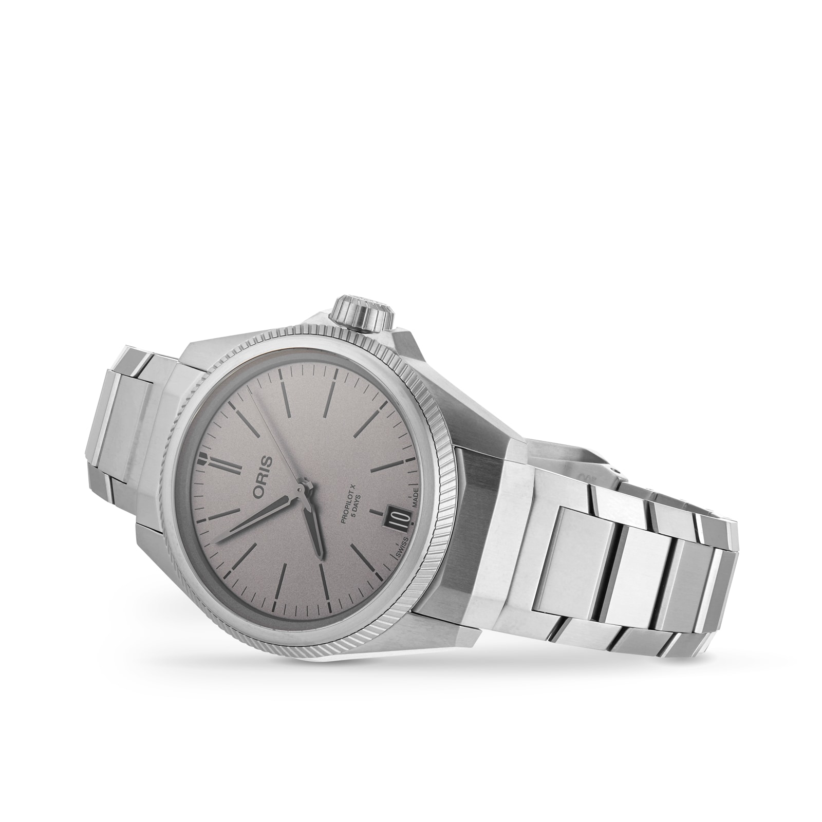 Replica Oris ProPilot X Calibre 400 39mm Mens details Grey 01 400 7778 7153-07 7 20 01TLC