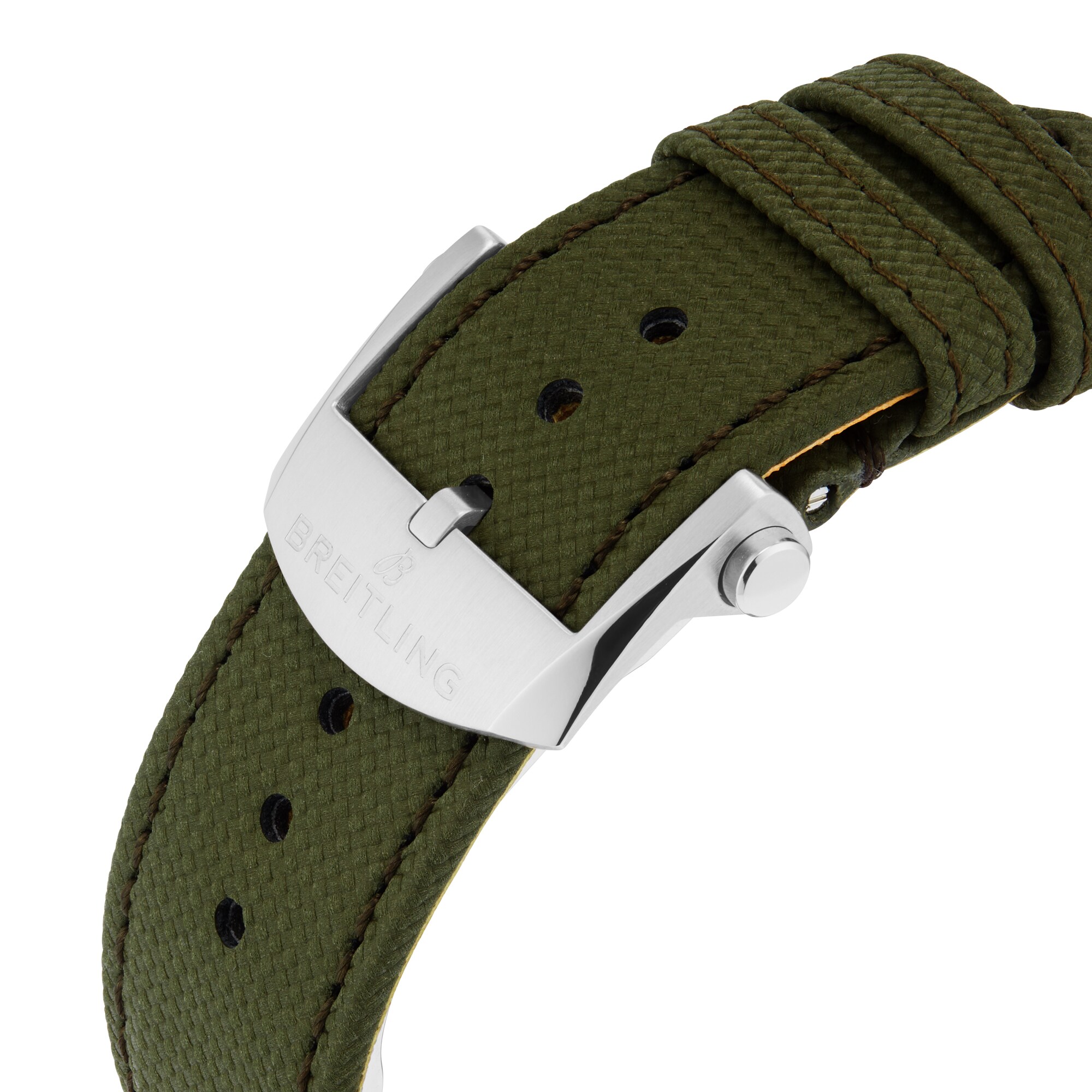 Replica Breitling Avenger Chronograph B01 44mm Mens details Green Leather AB0147101L1X1 5 Replica Breitling Avenger Chronograph B01 44mm Mens details Green Leather AB0147101L1X1