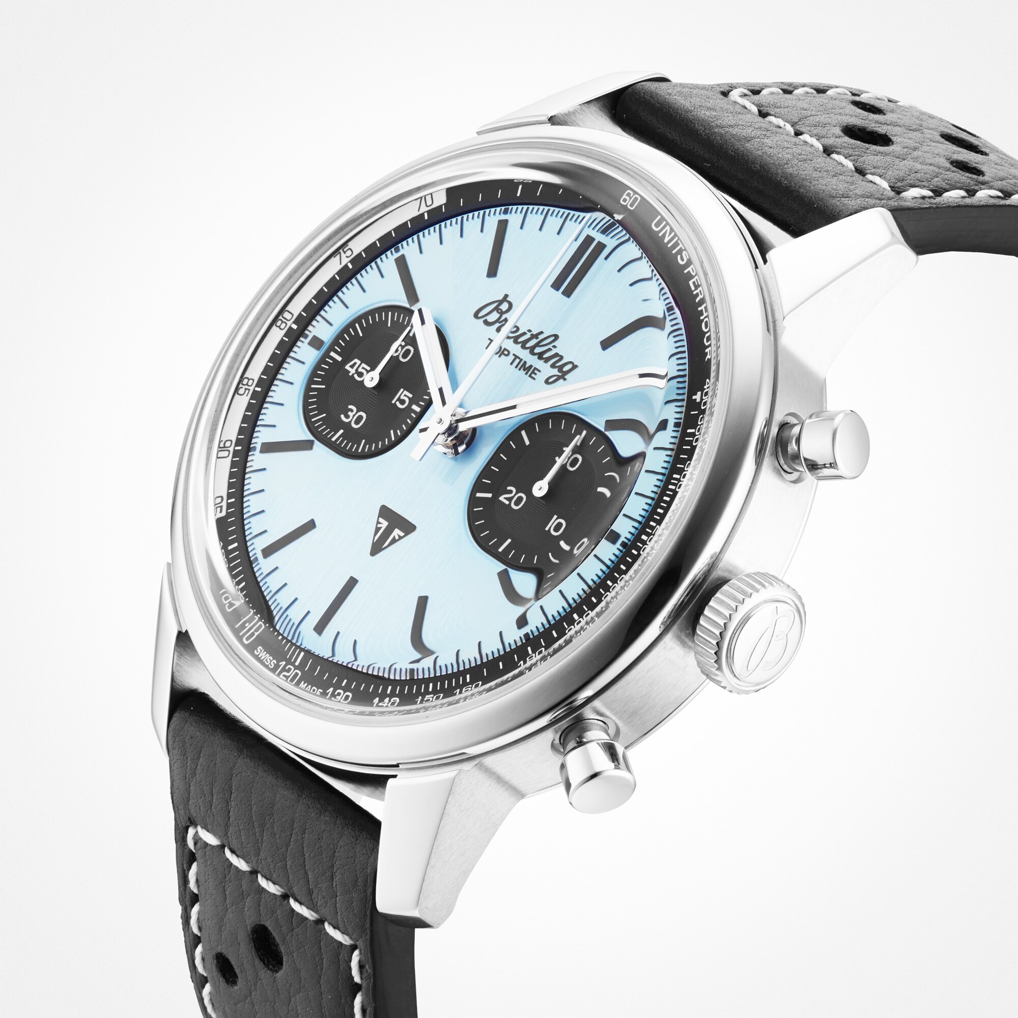 Replica Breitling Top Time B01 Triumph 41mm Mens details Leather AB01764A1C1X1 5 Replica Breitling Top Time B01 Triumph 41mm Mens details Leather AB01764A1C1X1