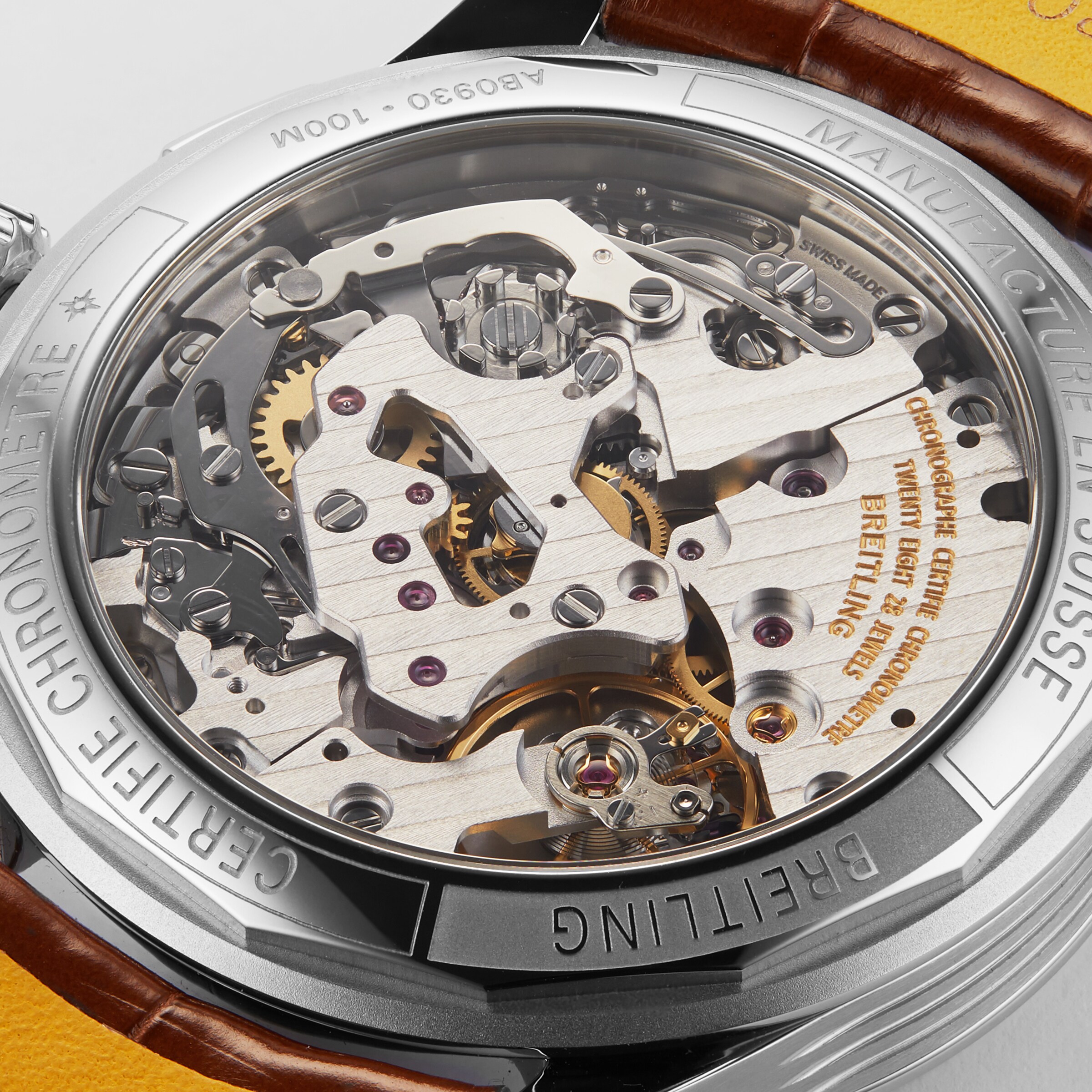 Replica Breitling Premier Heritage Chronograph 40 details AB0930D31L1P1 5 Replica Breitling Premier Heritage Chronograph 40 details AB0930D31L1P1