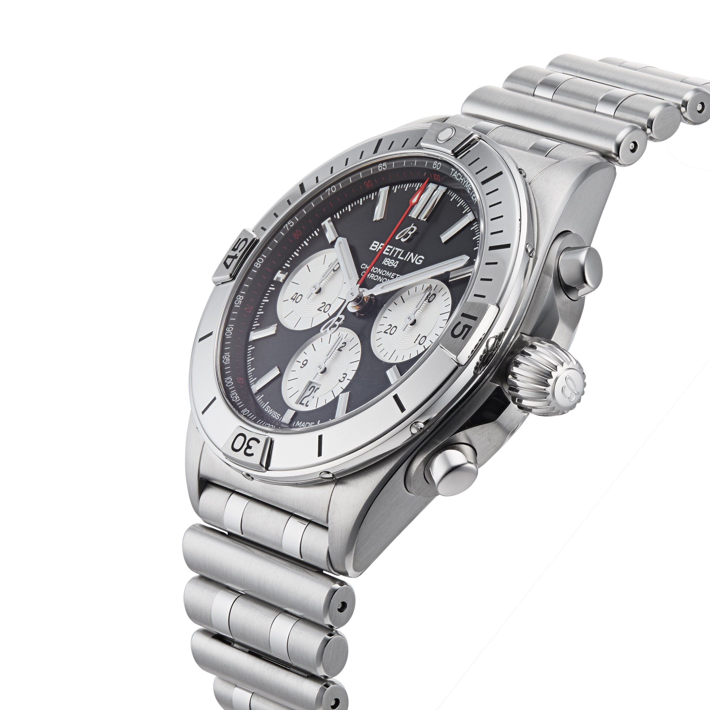 Replica Breitling Chronomat B01 42 Stainless Steel details AB0134101B1A1 5 Replica Breitling Chronomat B01 42 Stainless Steel details AB0134101B1A1