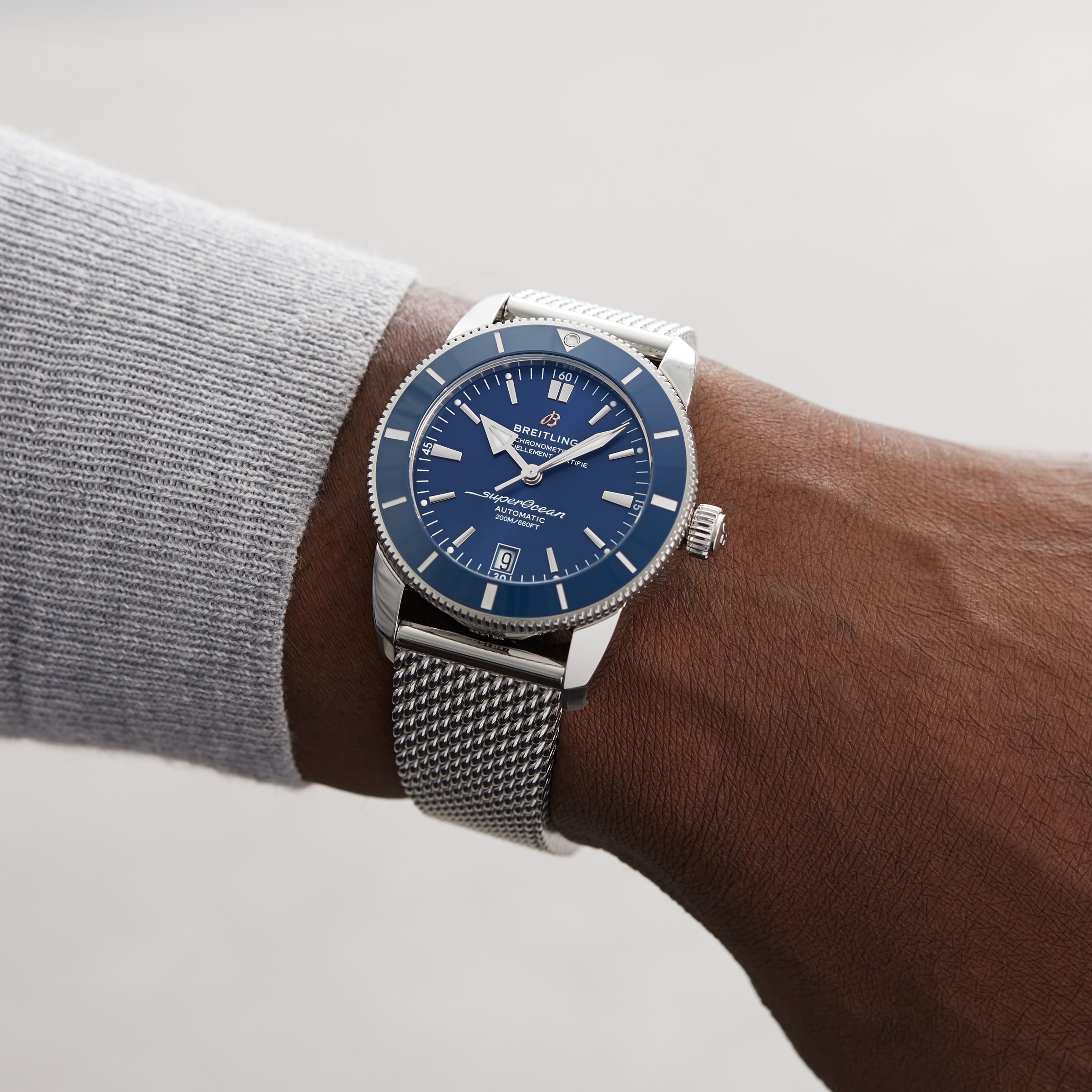 Replica Breitling Superocean Heritage B20 Automatic 42 Stainless Steel details AB2010161C1A1