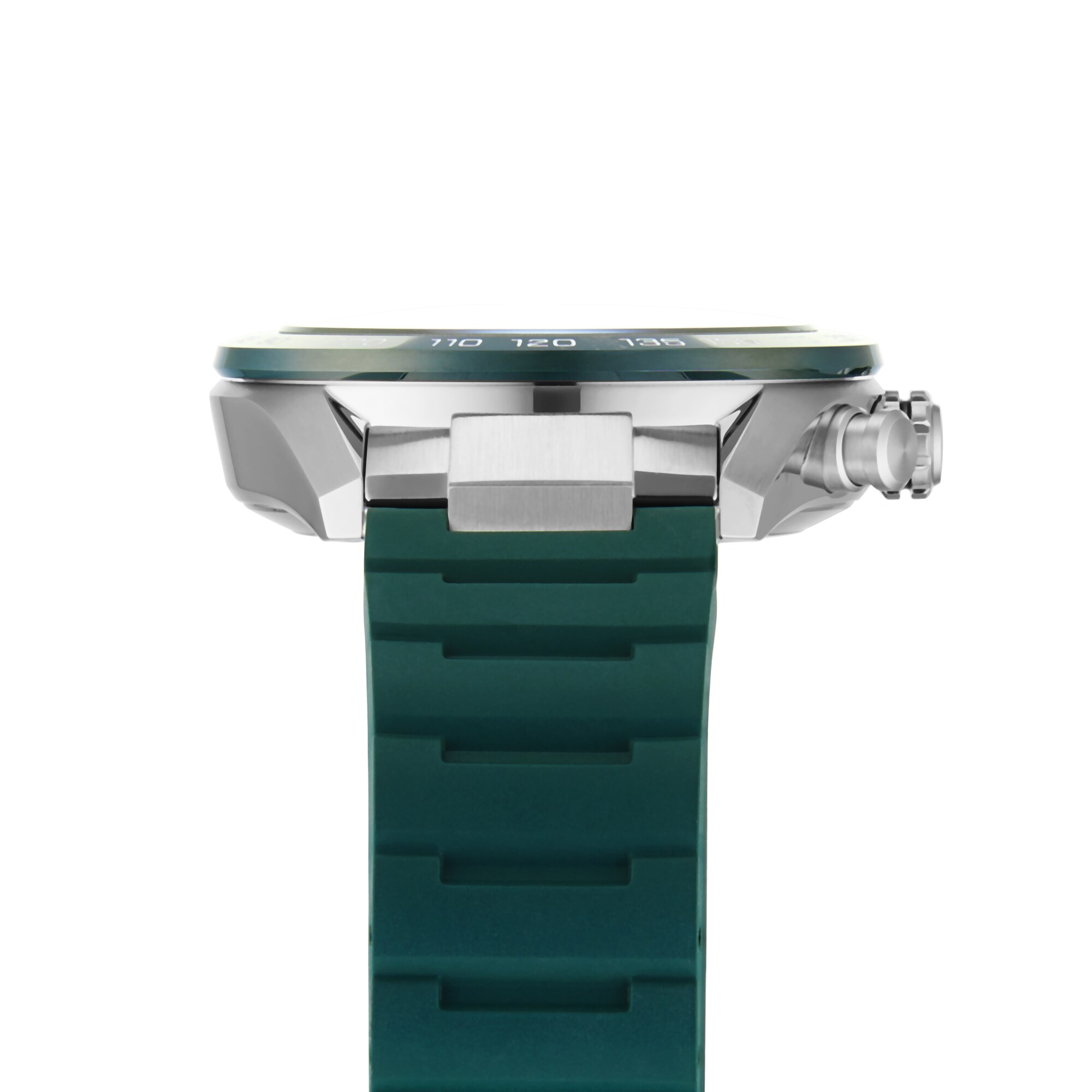 Replica TAG Heuer Carrera Chronograph 44mm Mens details Green Rubber CBN2A1N.FT6238 5 Replica TAG Heuer Carrera Chronograph 44mm Mens details Green Rubber CBN2A1N.FT6238