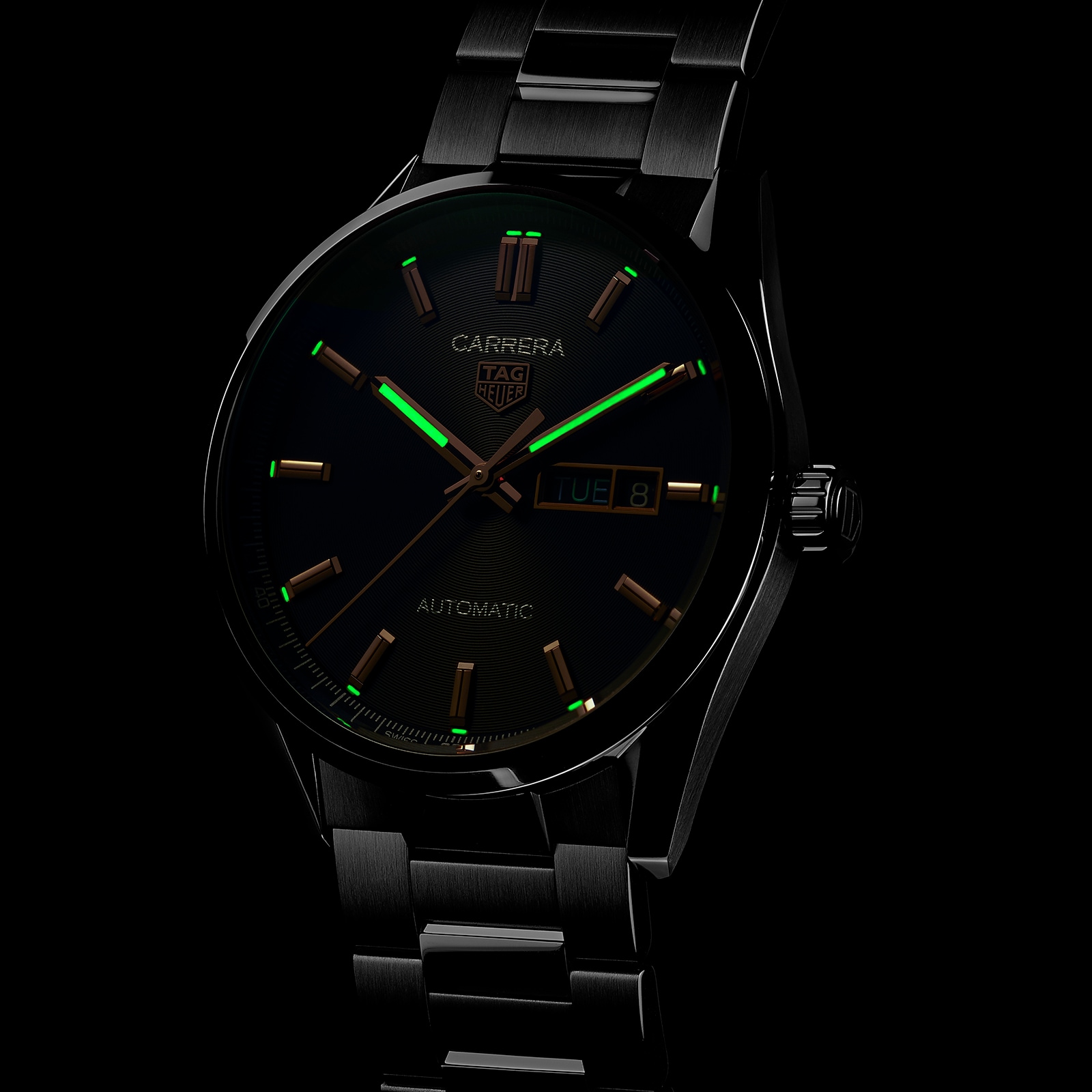 Replica TAG Heuer Carrera Three-Hand 41mm Automatic Mens details WBN2013.BA0640 5 Replica TAG Heuer Carrera Three-Hand 41mm Automatic Mens details WBN2013.BA0640