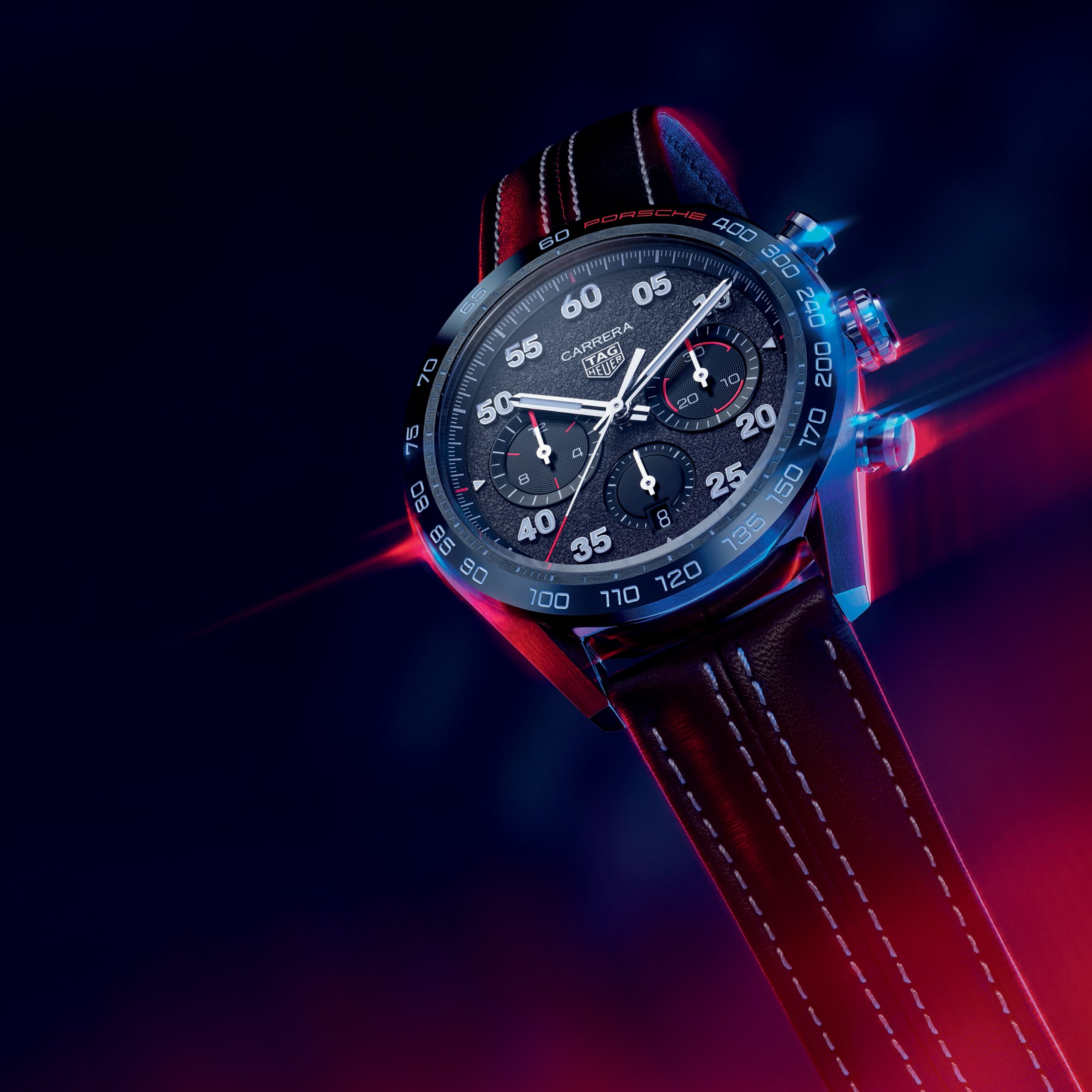 Replica TAG Heuer Carrera Porsche Chronograph Special Edition 44 mm Calibre Heuer 02 Automatic CBN2A1F.FC6492 5 Replica TAG Heuer Carrera Porsche Chronograph Special Edition 44 mm Calibre Heuer 02 Automatic CBN2A1F.FC6492