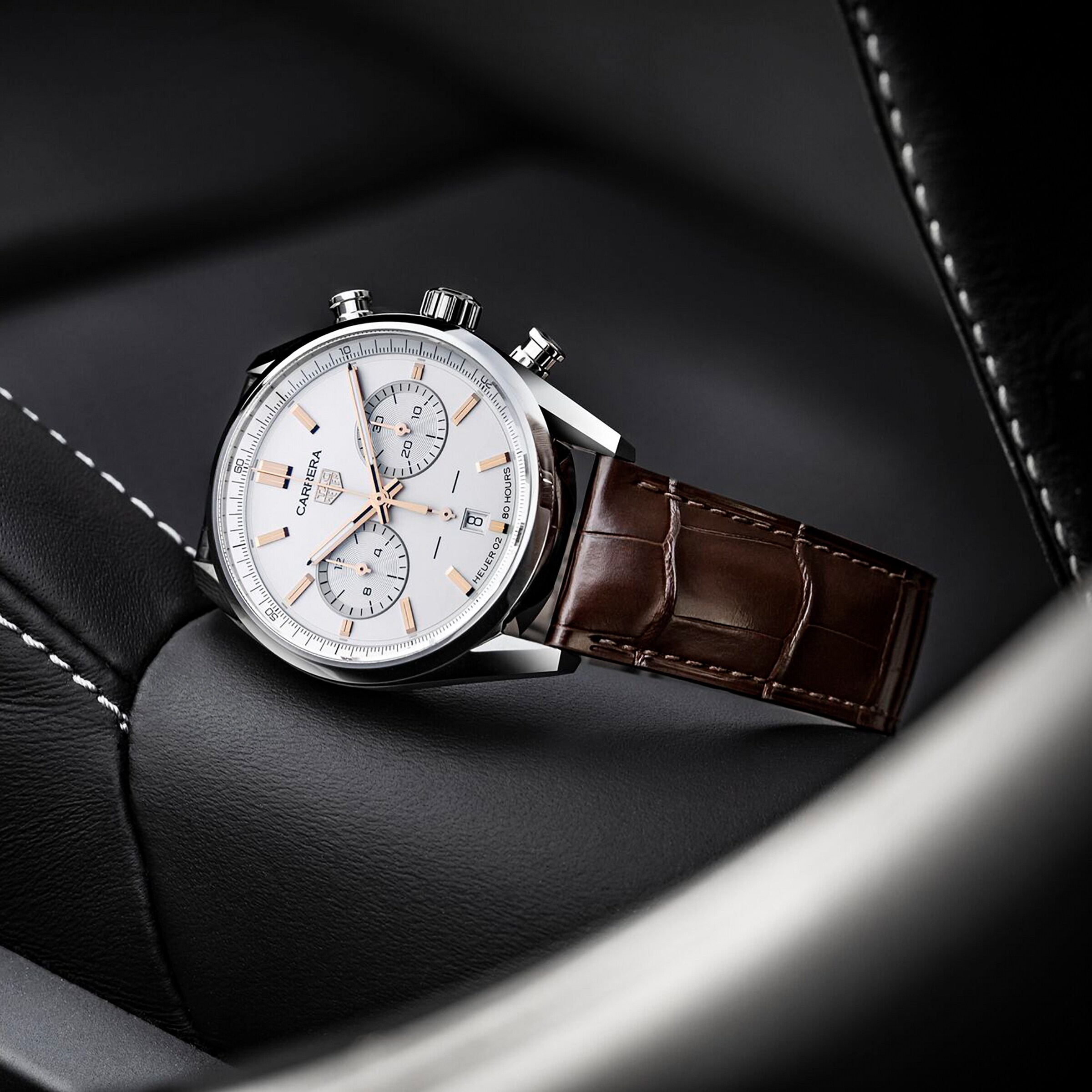 Replica TAG Heuer Carrera Chronograph 02 42mm Mens details CBN2013.FC6483 5 Replica TAG Heuer Carrera Chronograph 02 42mm Mens details CBN2013.FC6483
