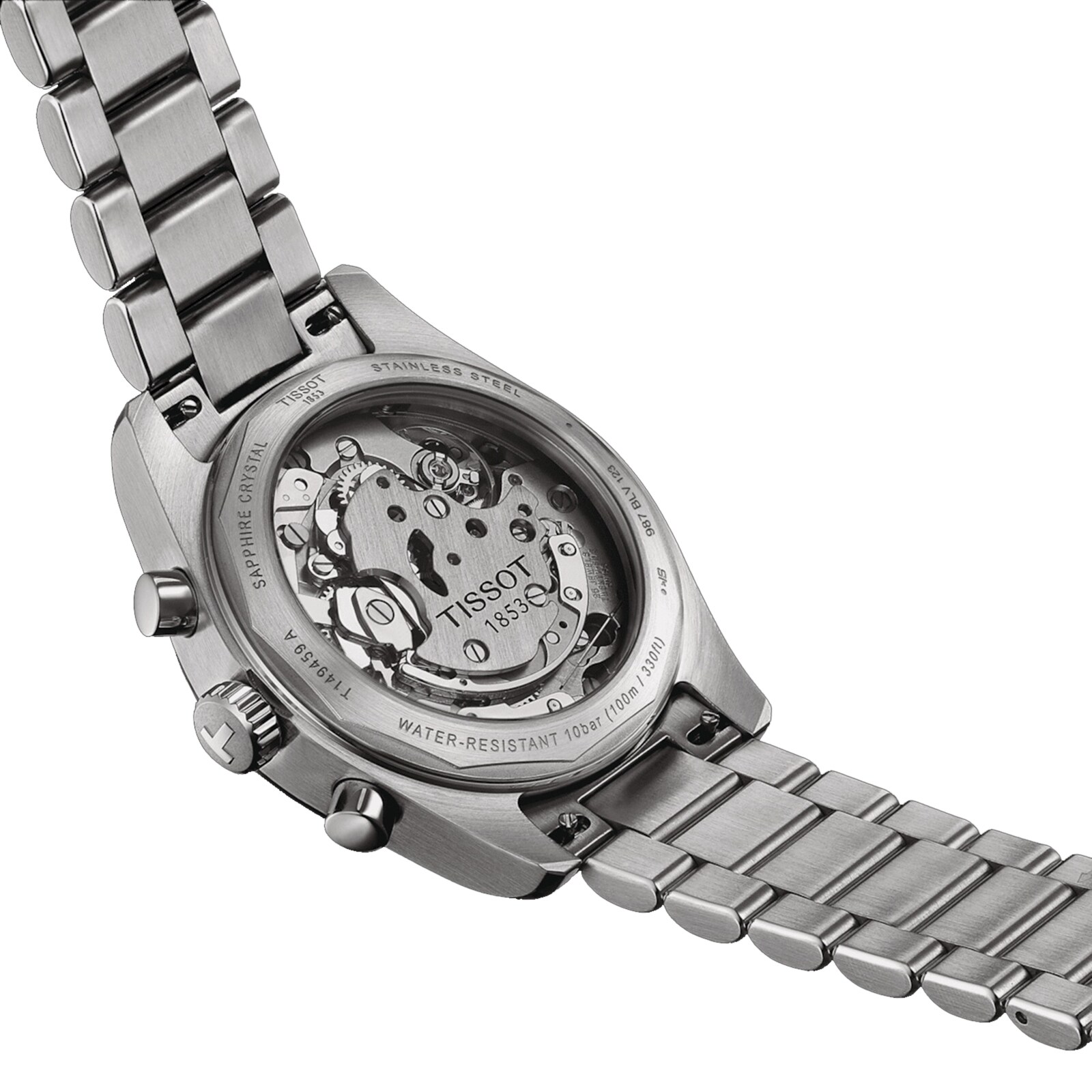 Replica Tissot PR516 Mechanical Chronograph 41mm Mens details Black T1494592105100