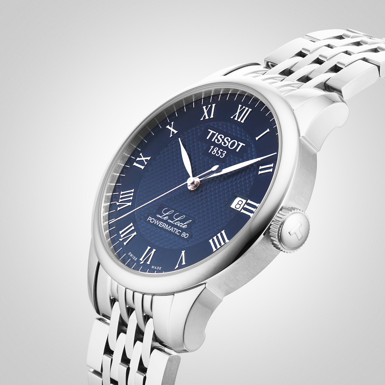 Replica Tissot Le Locle Powermatic 80 40mm Mens details T0064071104300