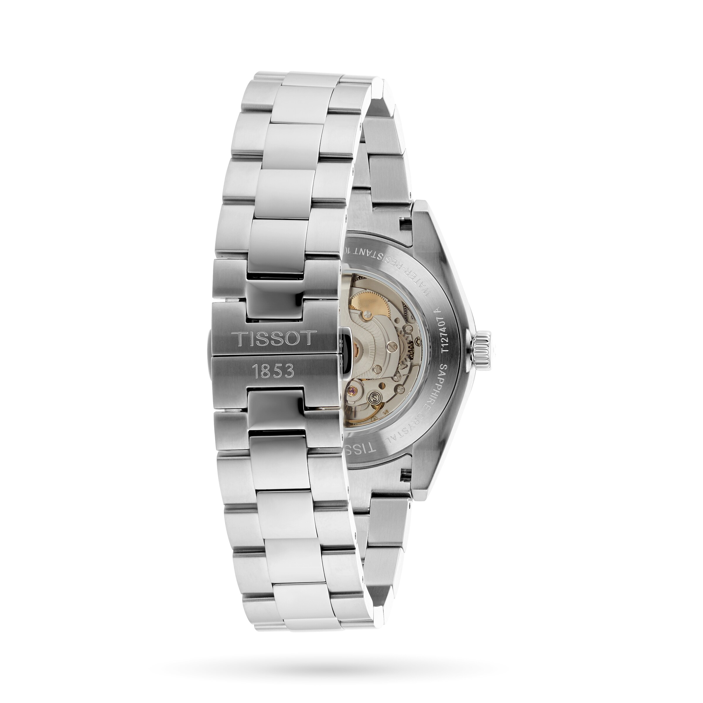 Replica Tissot T-Classic Gentleman Powermatic 80 Silicium 40mm Mens details T1274071105100 5 Replica Tissot T-Classic Gentleman Powermatic 80 Silicium 40mm Mens details T1274071105100