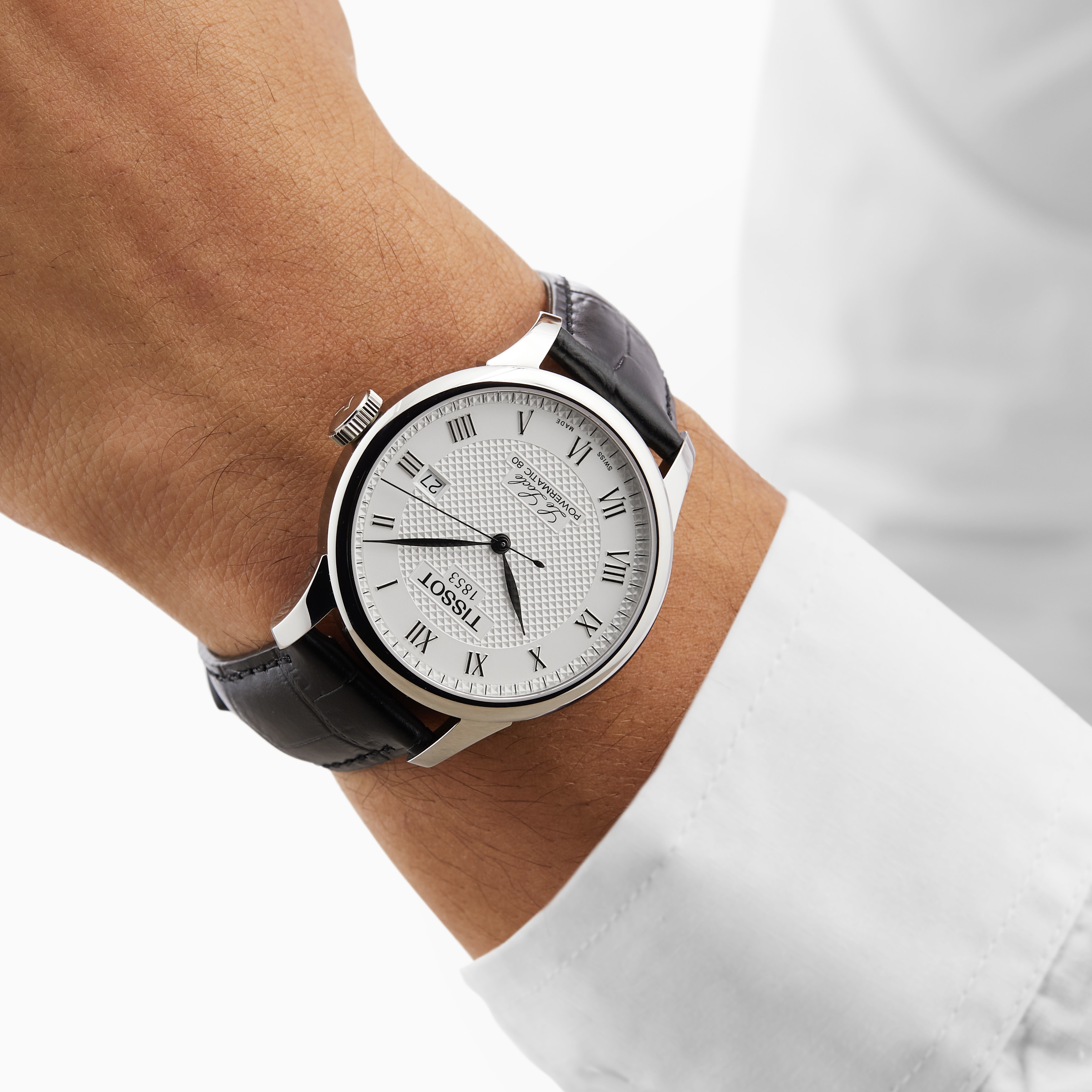 Replica Tissot T-Classic Le Locle 40mm Mens details T0064071603300