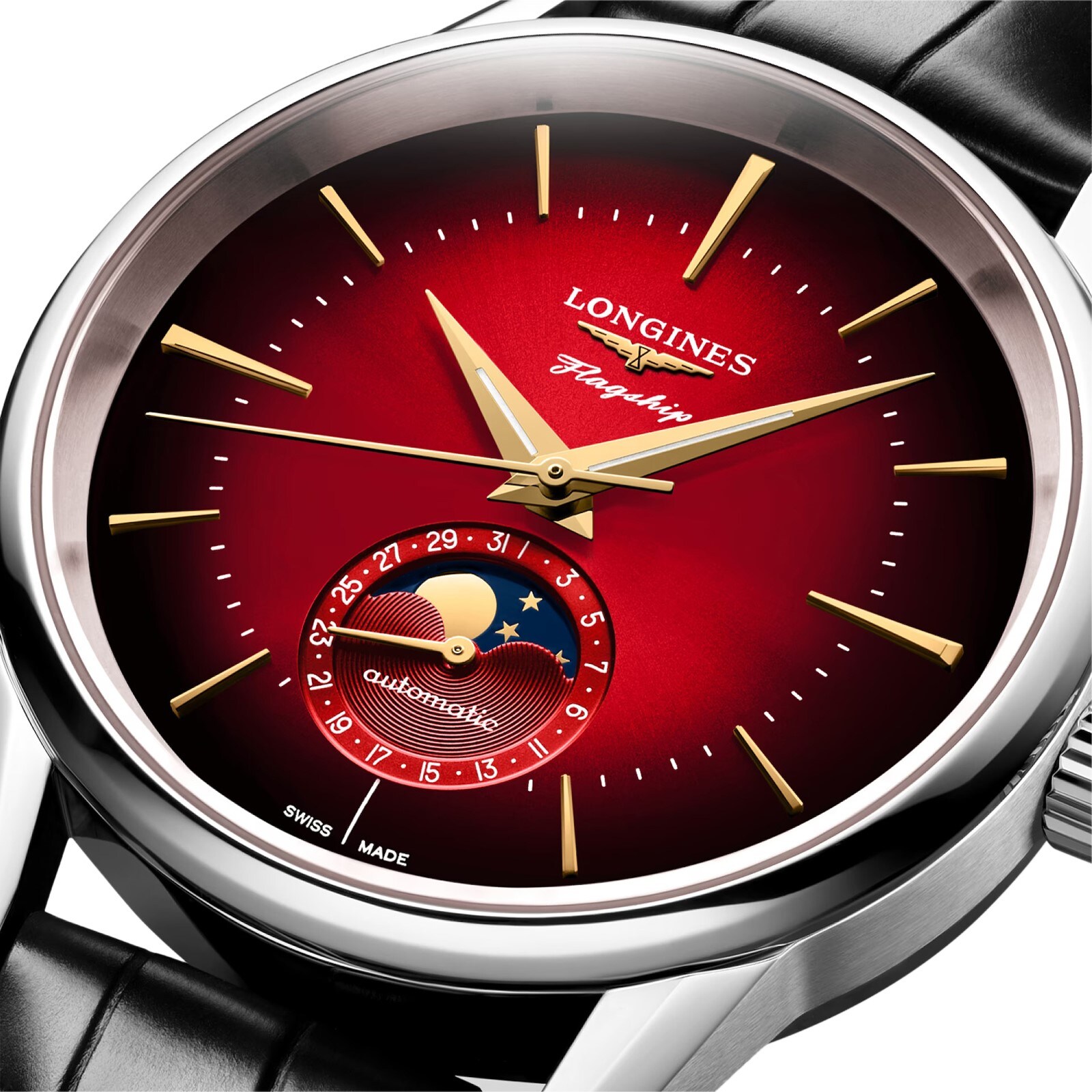 Replica Longines Flagship Heritage Year Of The Dragon 38.5mm Mens details Red L48154092 5 Replica Longines Flagship Heritage Year Of The Dragon 38.5mm Mens details Red L48154092