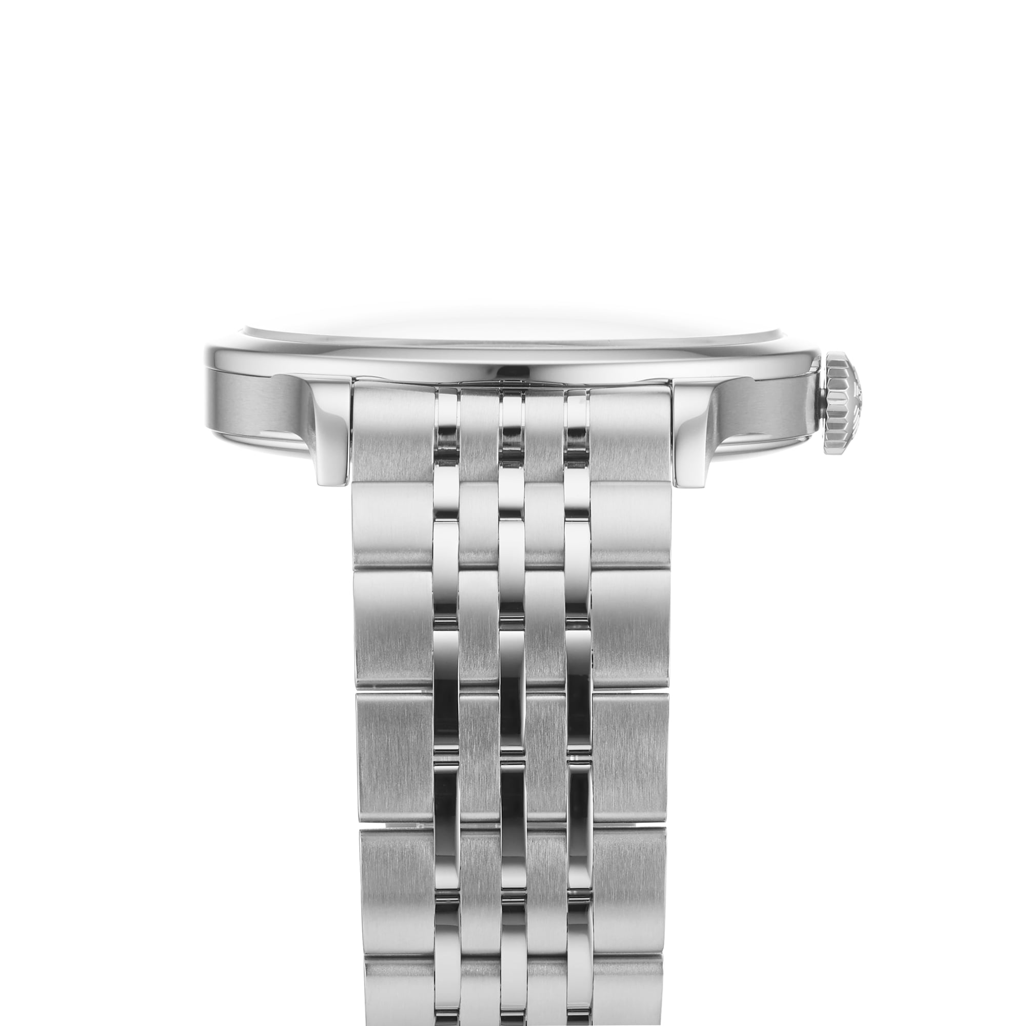 Replica Longines Record 40mm Mens details Sunray Silver L28214726