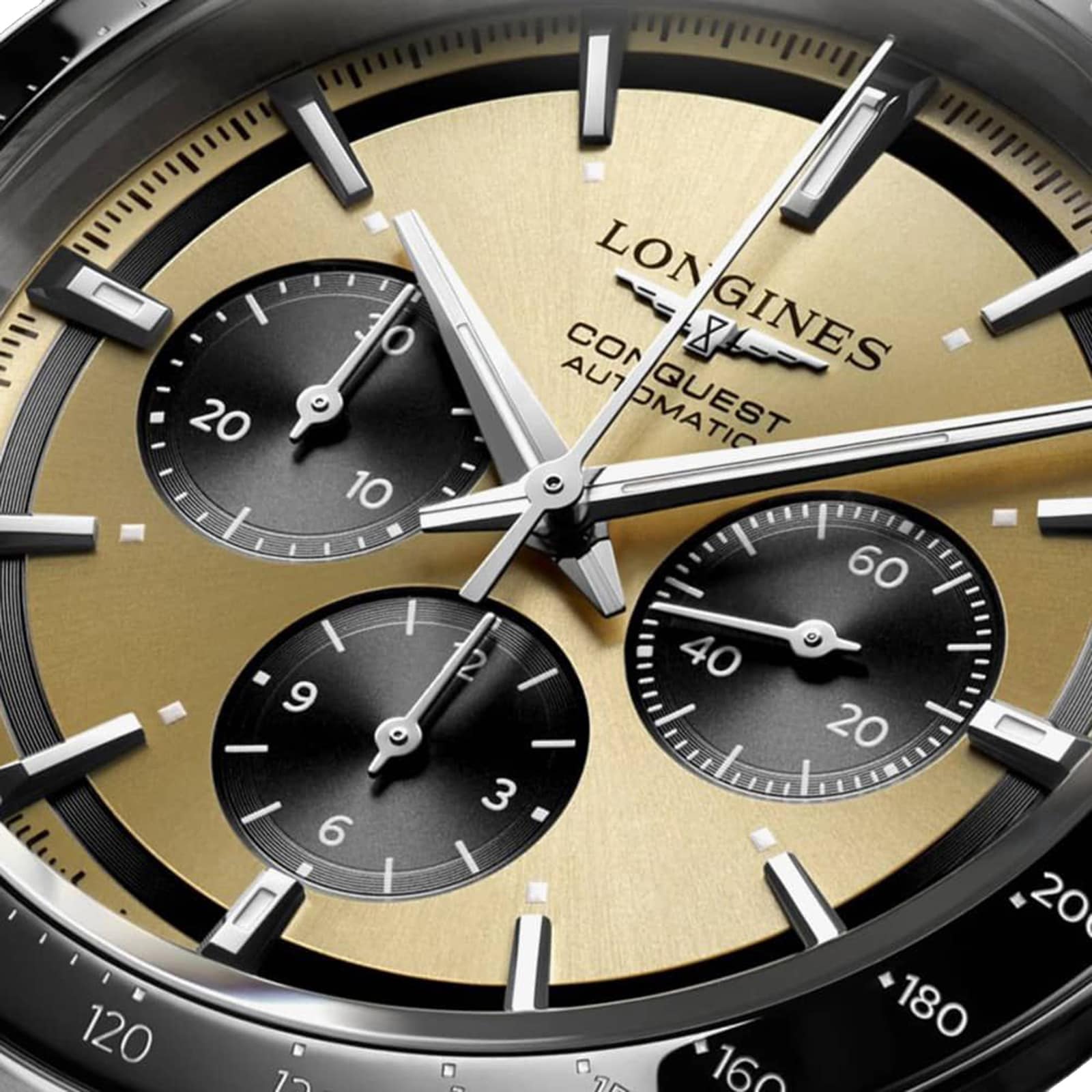 Replica Longines Conquest Chronograph 42mm Mens details Brown L38354326 5 Replica Longines Conquest Chronograph 42mm Mens details Brown L38354326
