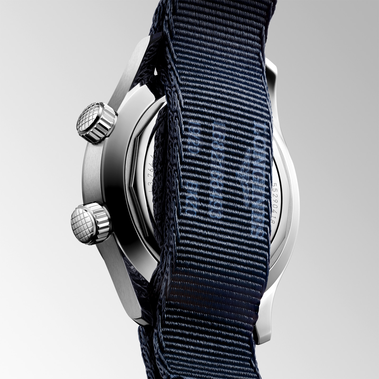 Replica Longines Legend Diver 39mm Mens details Blue Fabric L37644902 5 Replica Longines Legend Diver 39mm Mens details Blue Fabric L37644902