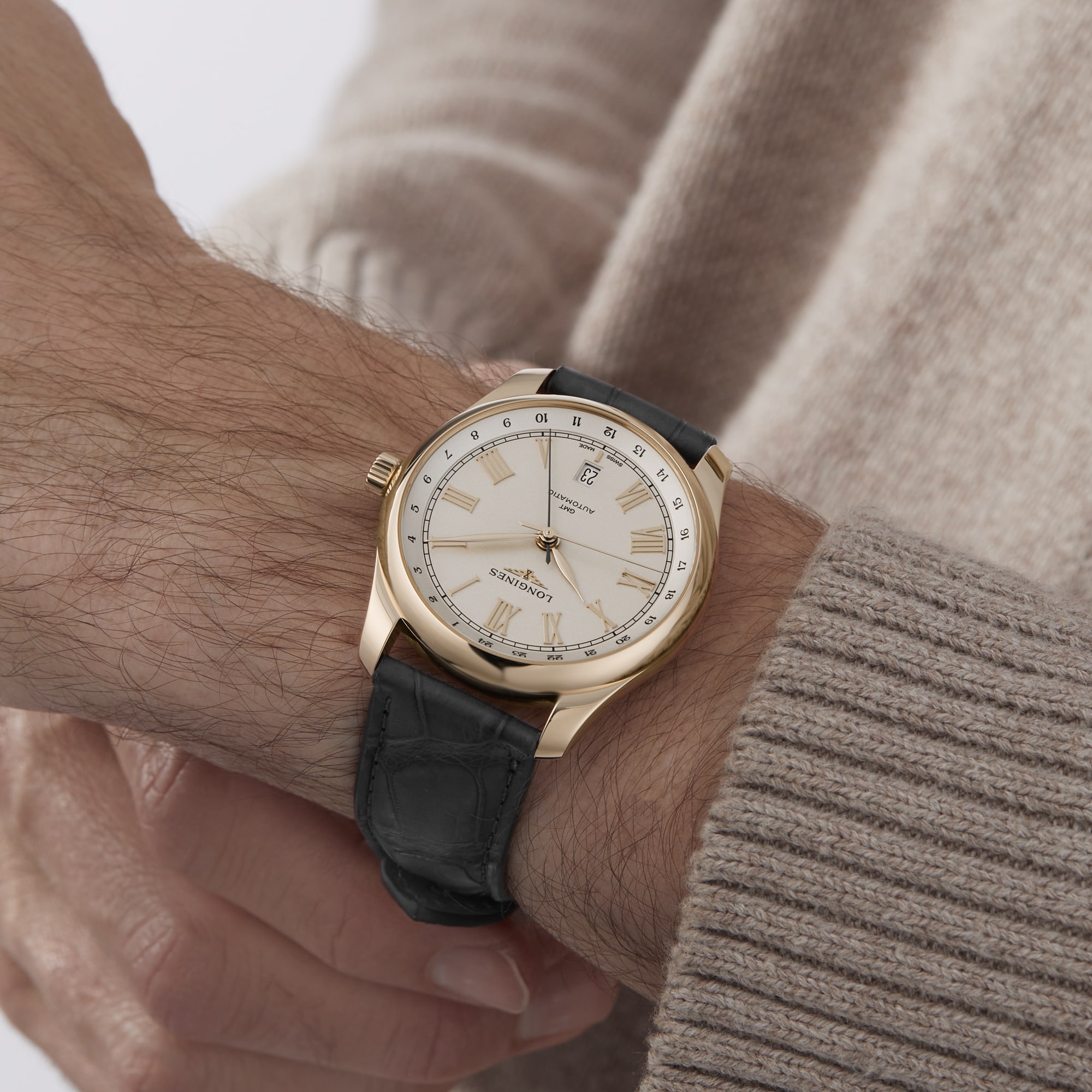 Replica Longines Master Collection 40mm Automatic Rose Gold Mens details L28448712 5 Replica Longines Master Collection 40mm Automatic Rose Gold Mens details L28448712
