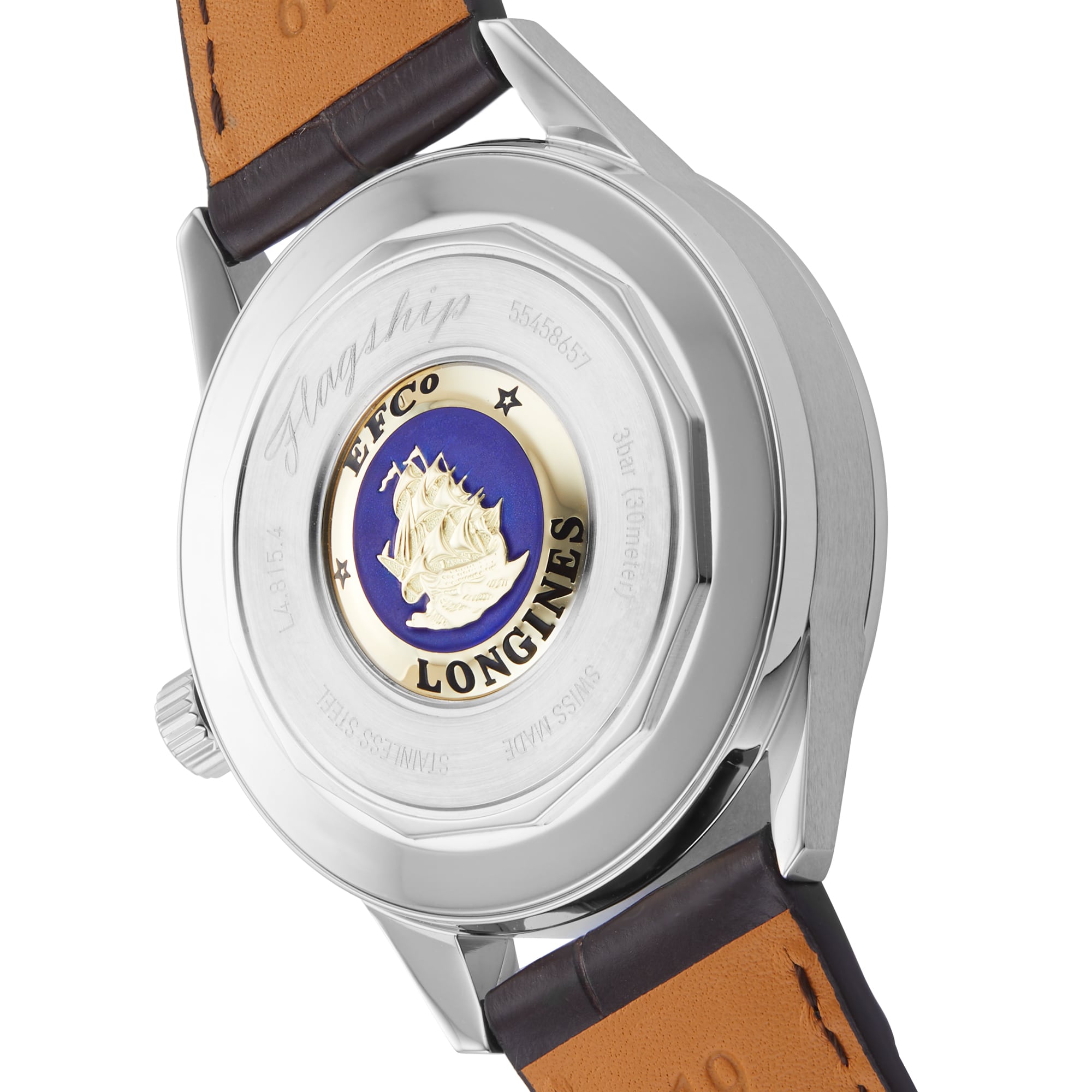 Replica Longines Flagship Elegant 38.5mm Mens details Silver L48154782