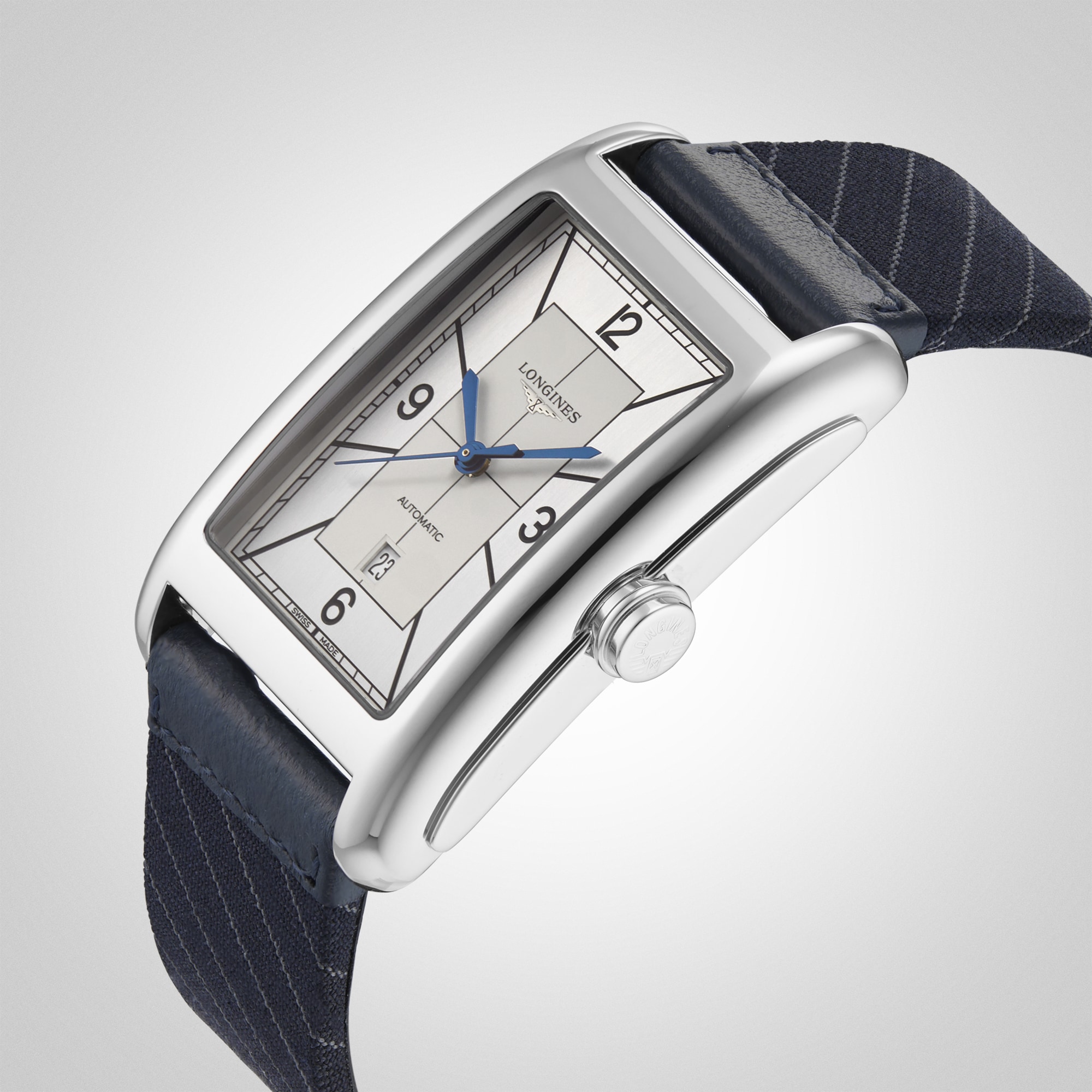 Replica Longines DolceVita 27.7mm X 43.8mm Mens details Silver L57574738 5 Replica Longines DolceVita 27.7mm X 43.8mm Mens details Silver L57574738