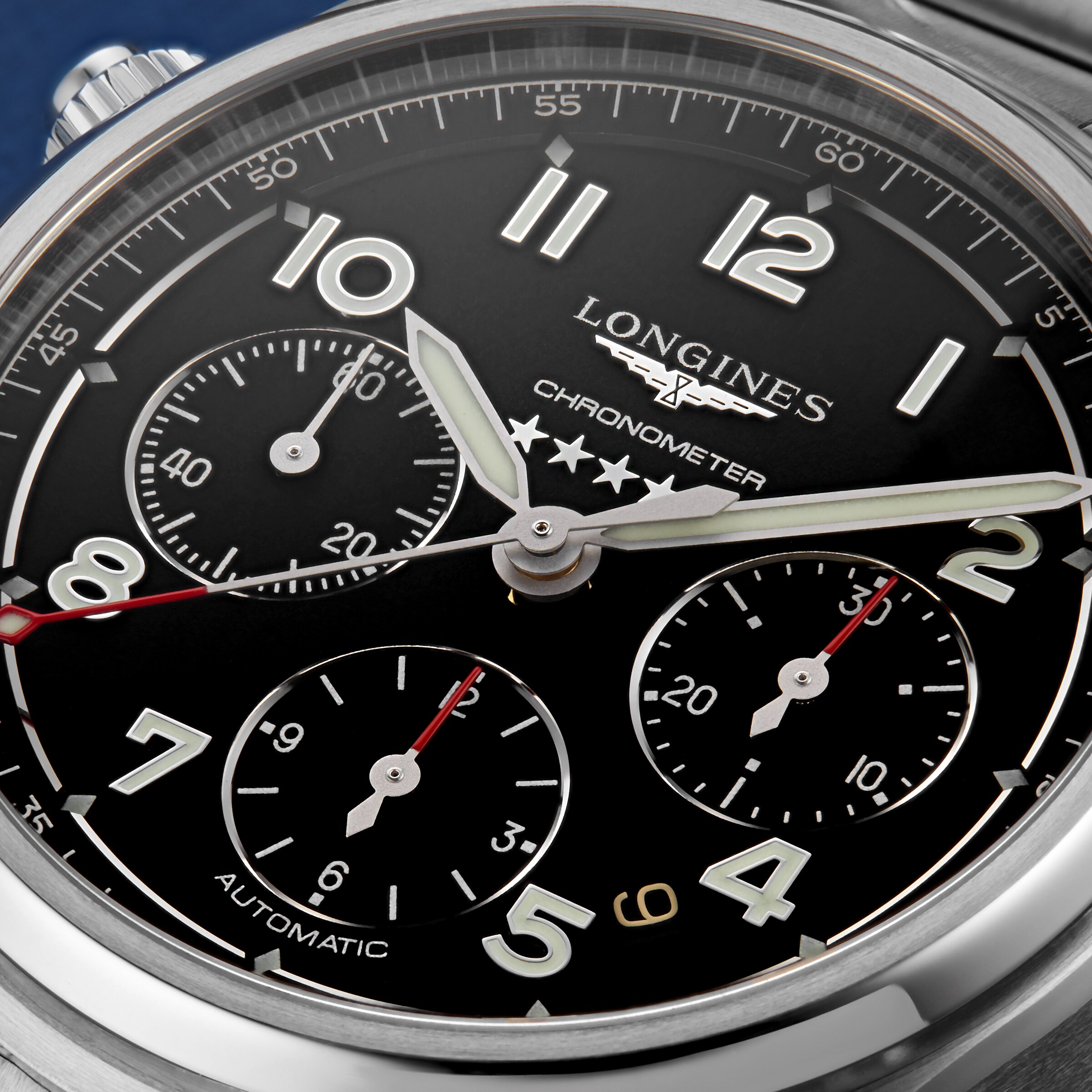 Replica Longines Spirit 42mm Mens details L38204536