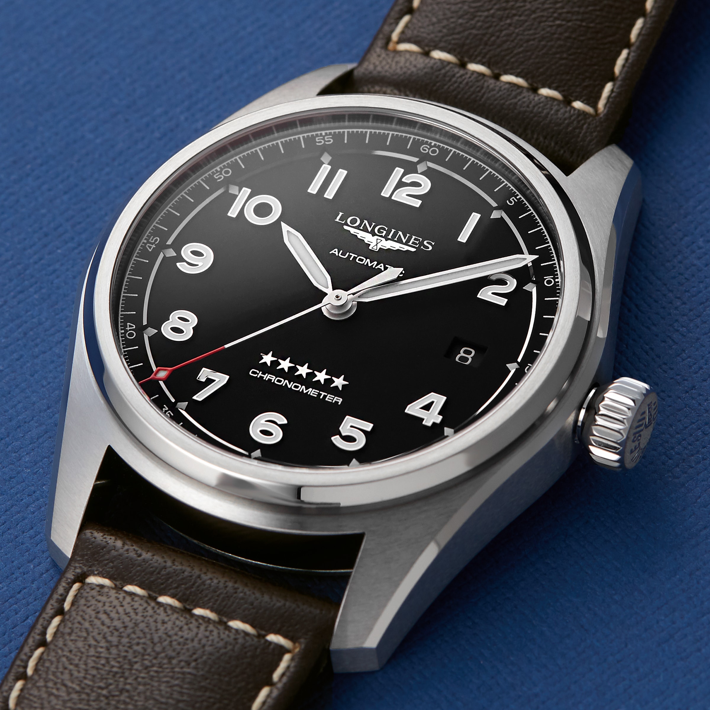 Replica Longines Spirit 40mm Mens details L38104530