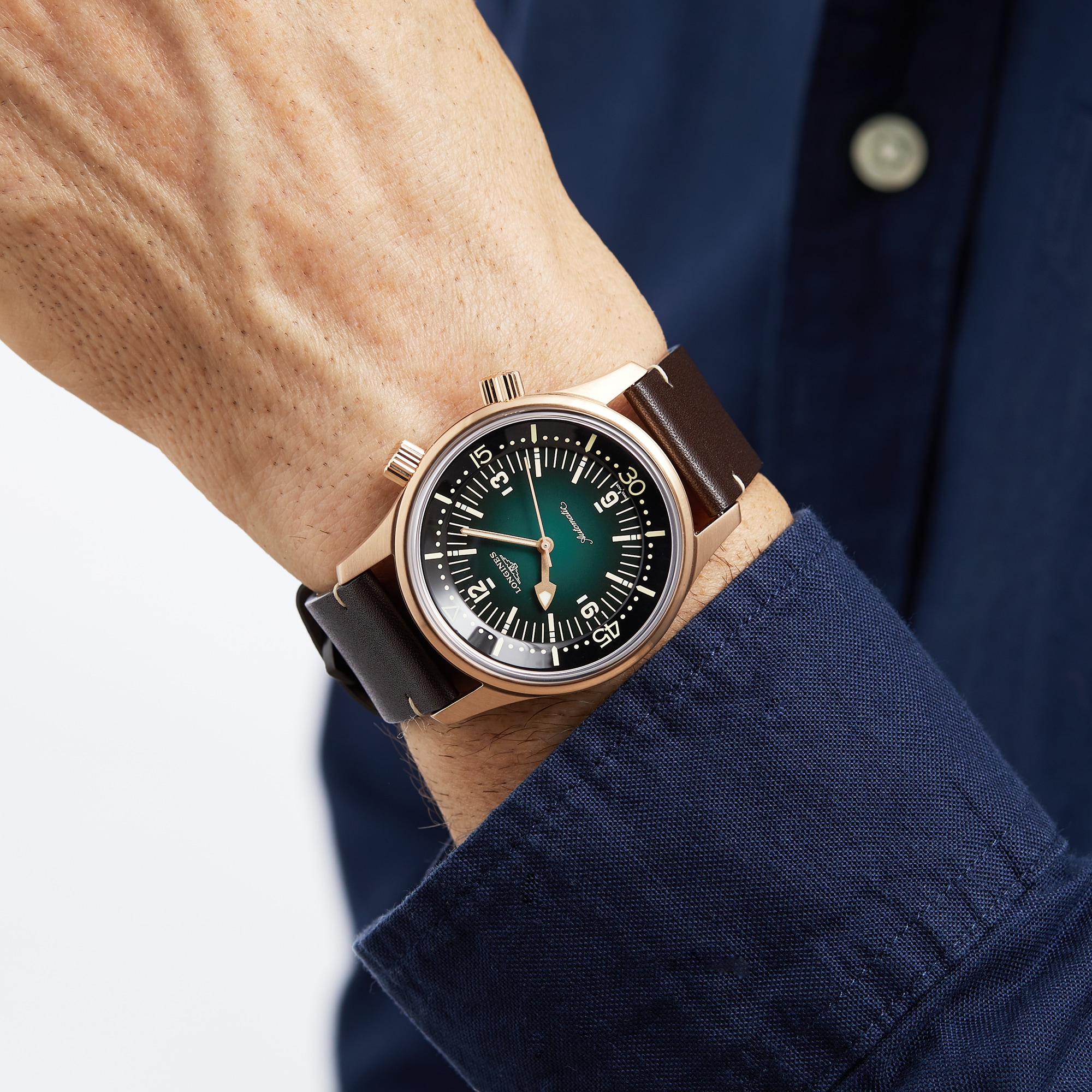 Replica Longines Heritage Legend Diver 42mm Mens details L37741502 5 Replica Longines Heritage Legend Diver 42mm Mens details L37741502