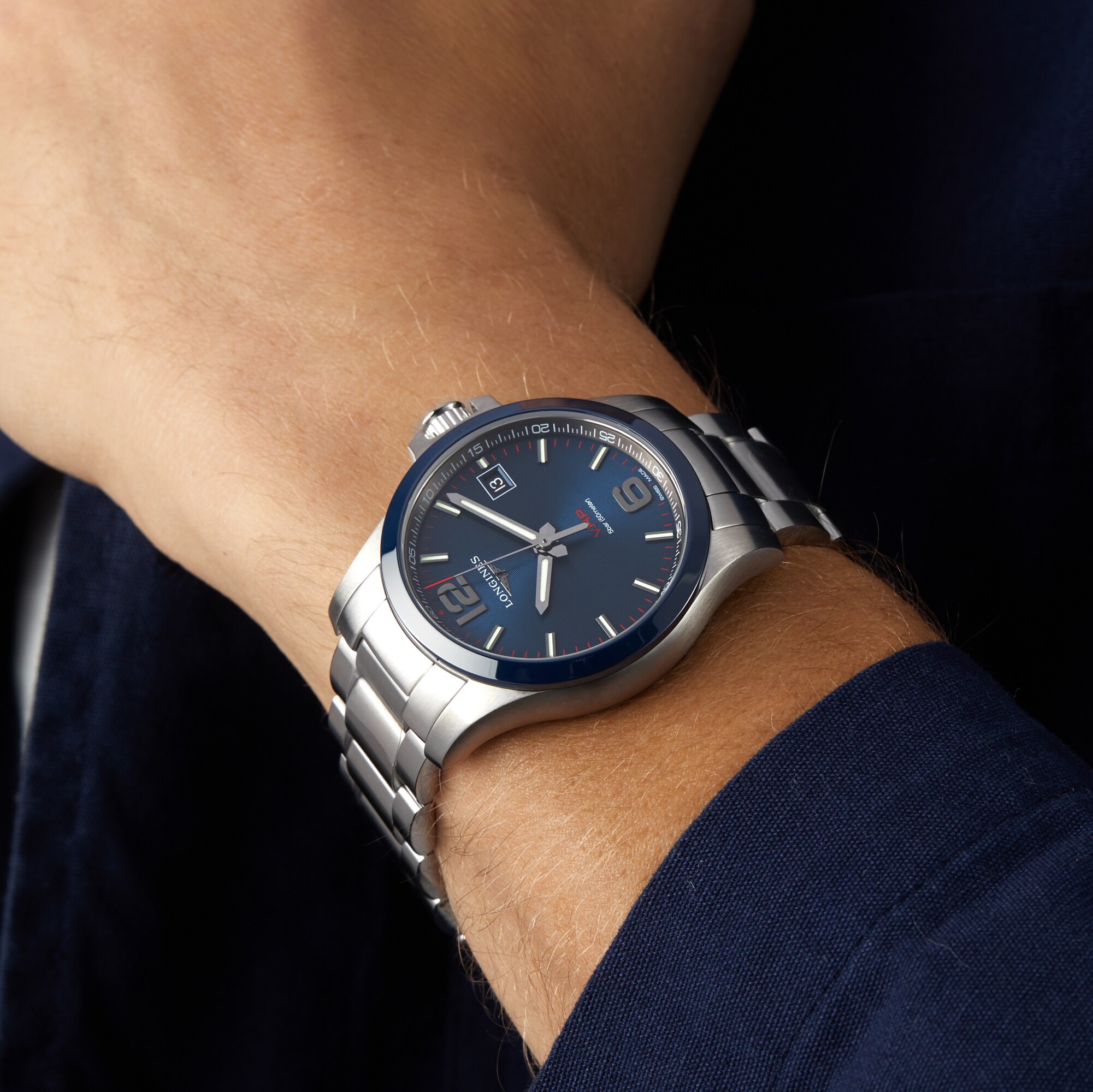 Replica Longines Conquest 41mm Mens details L37194966