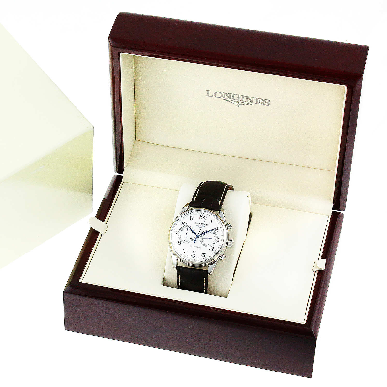 Replica Longines Master Collection 40mm Automatic Chronograph Mens details L26294783