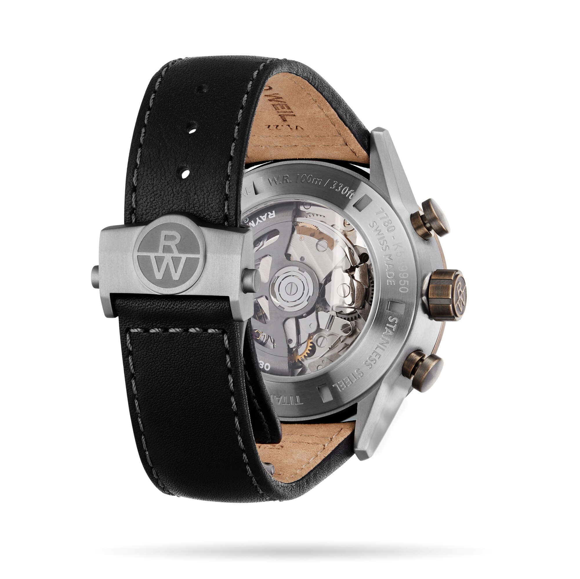 Replica Raymond Weil Freelancer Chronograph Bi-compax details 43.5mm 7780-TB3-20423 5 Replica Raymond Weil Freelancer Chronograph Bi-compax details 43.5mm 7780-TB3-20423