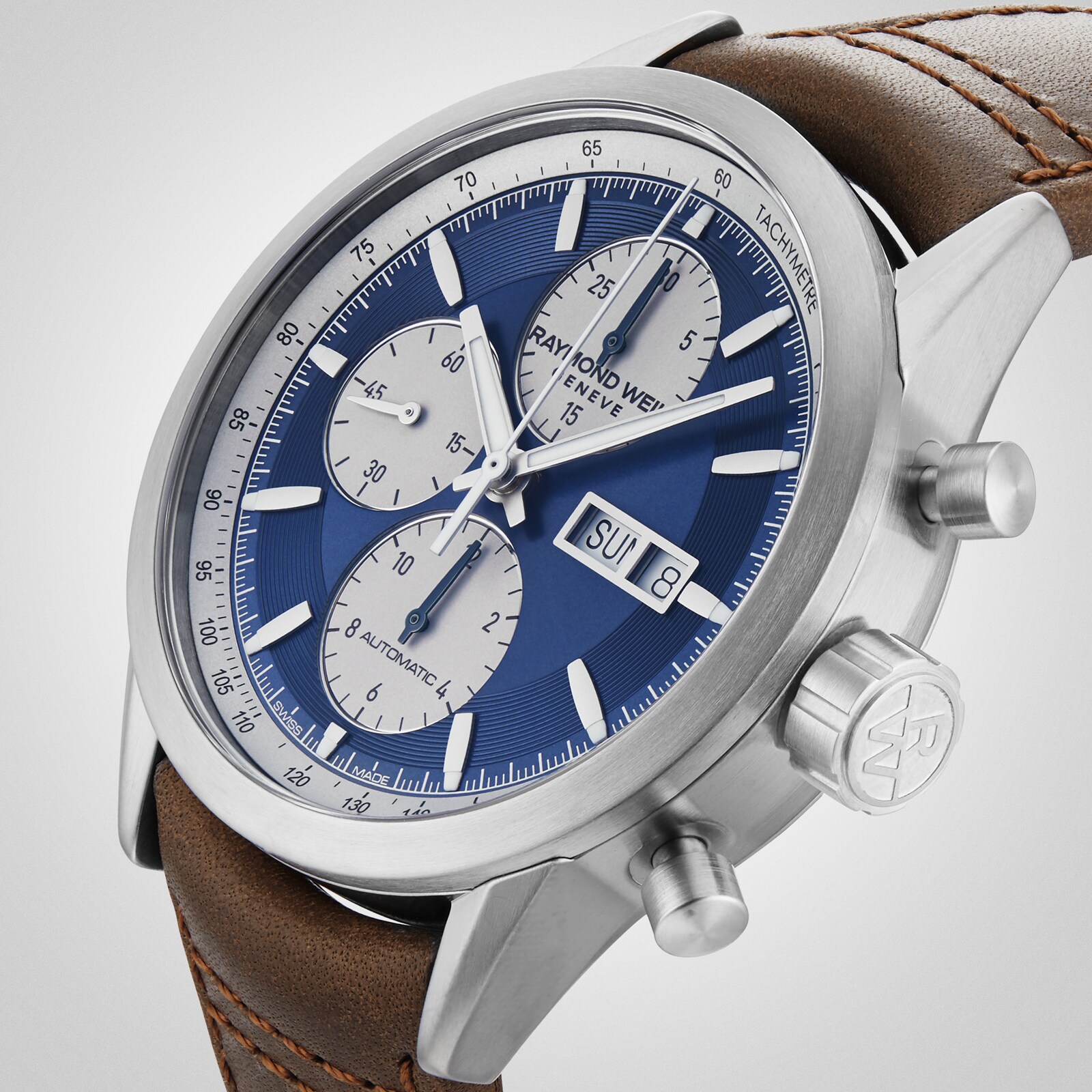 Replica Raymond Weil Freelancer 42mm Mens details 7732-TIC-50421 5 Replica Raymond Weil Freelancer 42mm Mens details 7732-TIC-50421