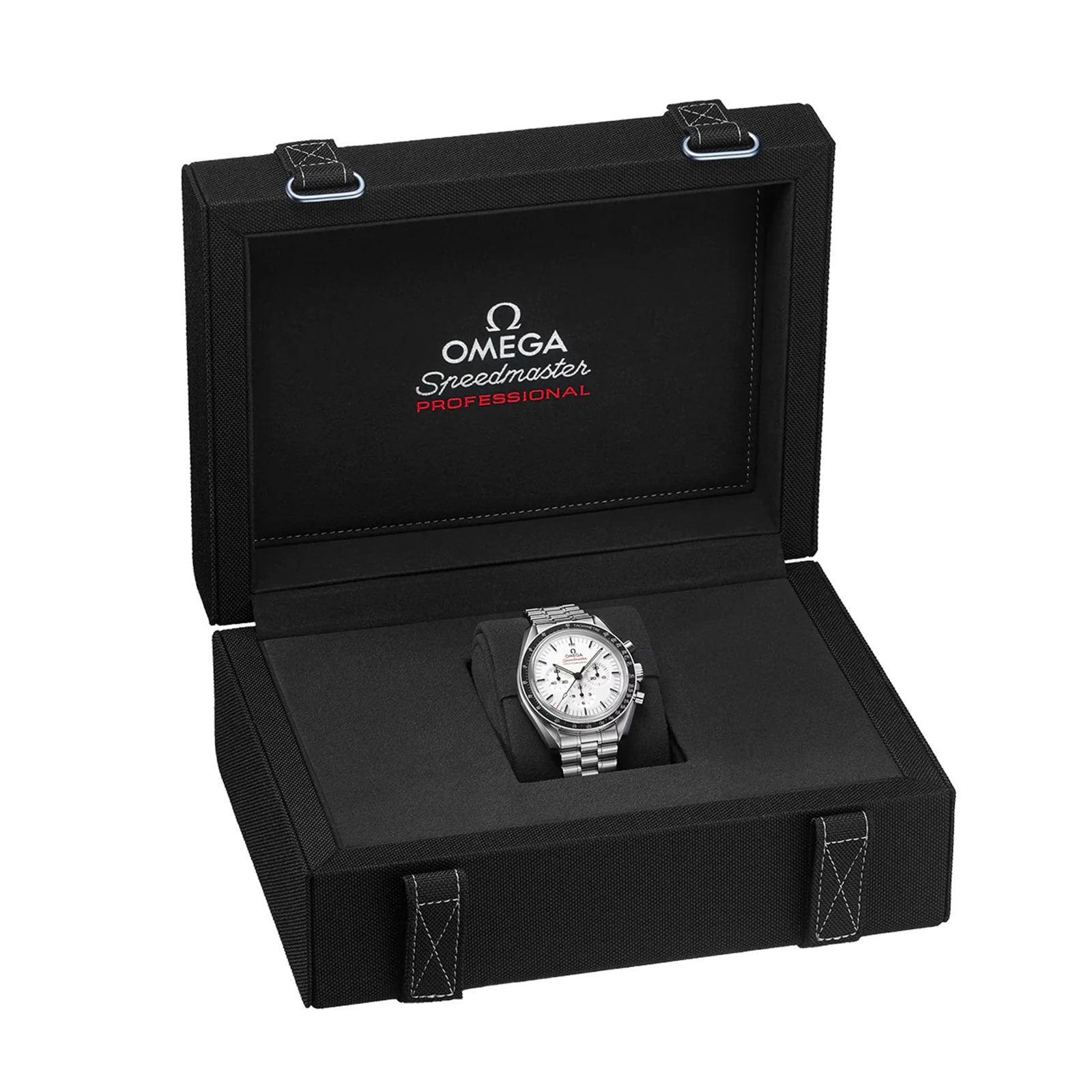 Replica Omega Speedmaster Moonwatch Professional 42mm Mens details White O31030425004001