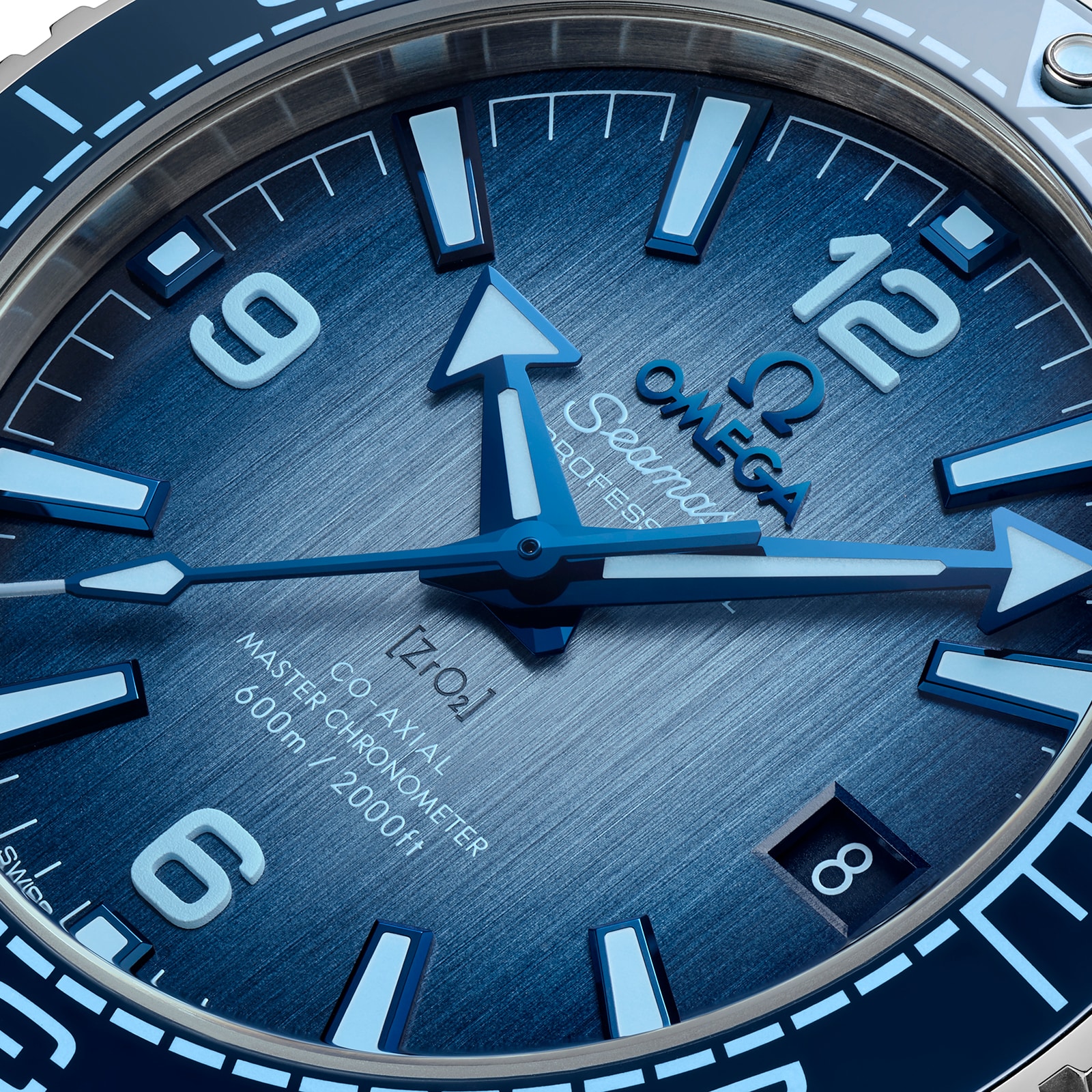 Replica Omega Seamaster Planet Ocean 600M Co-Axial Master Chronometer 39.5mm Summer Blue O21530402003002 5 Replica Omega Seamaster Planet Ocean 600M Co-Axial Master Chronometer 39.5mm Summer Blue O21530402003002