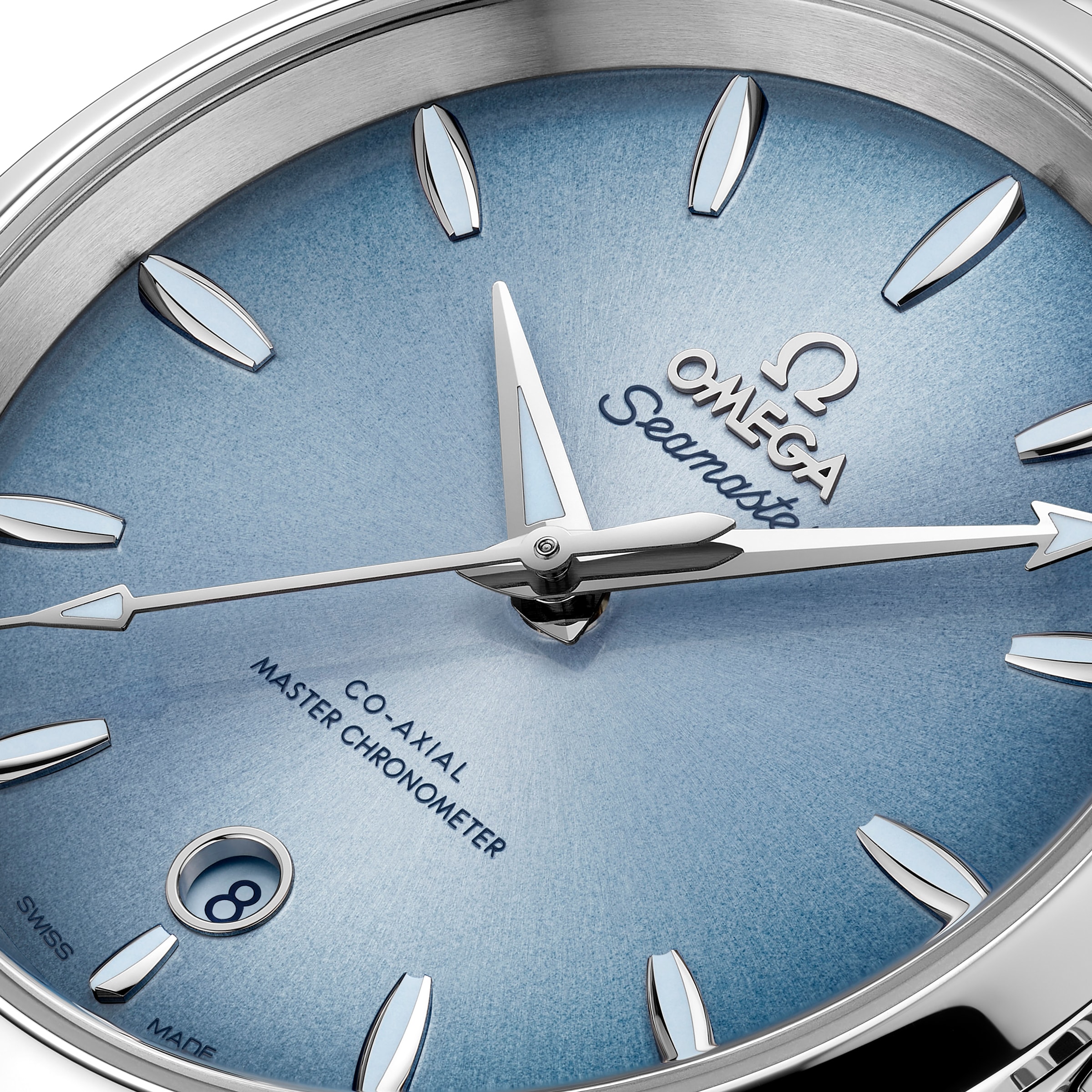 Replica Omega Seamaster Aqua Terra 150M Co-Axial Master Chronometer 38mm Summer Blue O22010382003004
