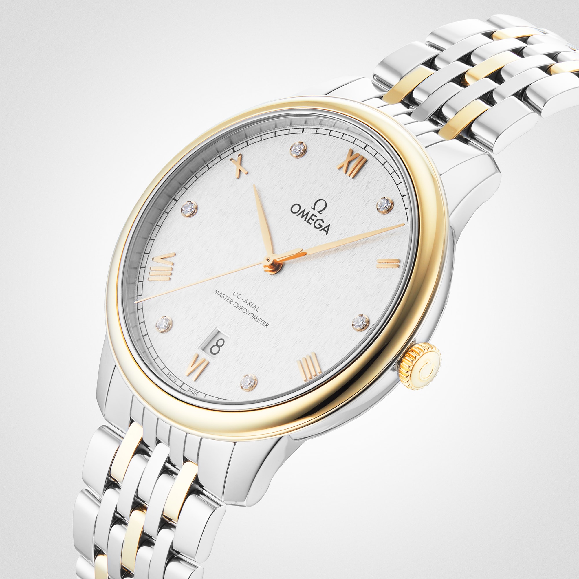 Replica Omega De Ville Prestige Co-Axial Chronometer 40mm Mens details Silver O43420402052001 5 Replica Omega De Ville Prestige Co-Axial Chronometer 40mm Mens details Silver O43420402052001