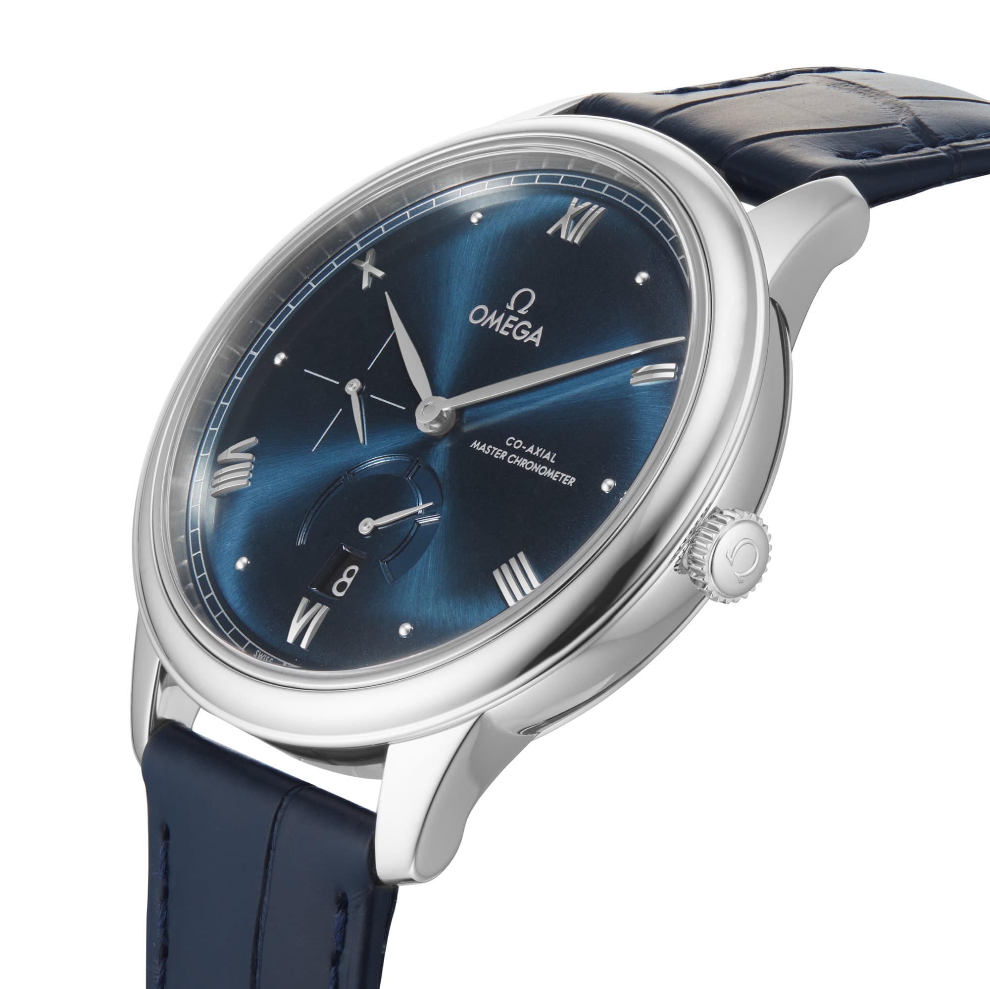 Replica Omega De Ville Prestige Co-Axial Master Chronometer Power Reserve 41mm Mens details Blue O43413412103002 5 Replica Omega De Ville Prestige Co-Axial Master Chronometer Power Reserve 41mm Mens details Blue O43413412103002