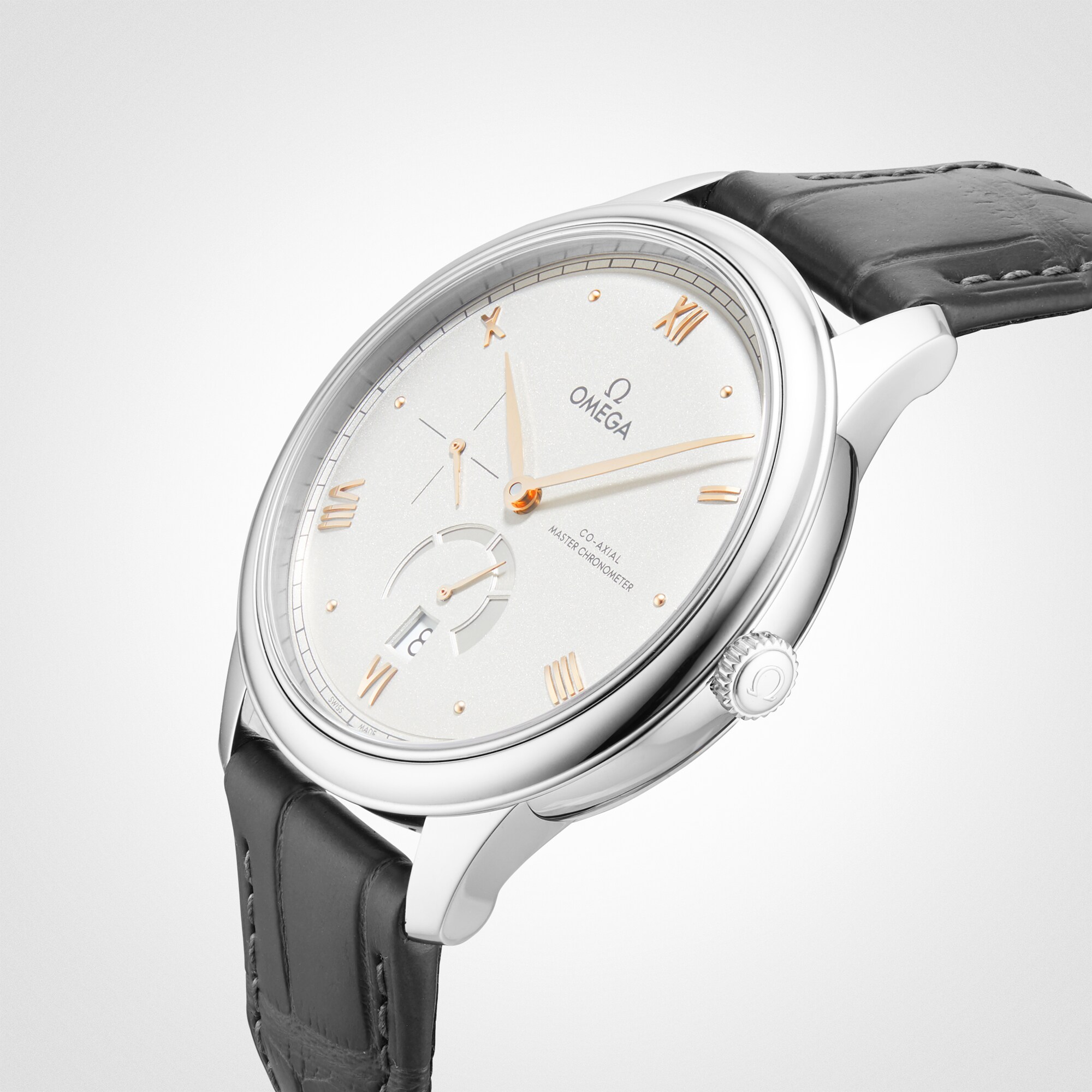 Replica Omega De Ville Prestige Co-Axial Chronometer Power Reserve 41mm Mens details Silver O43413412106001 5 Replica Omega De Ville Prestige Co-Axial Chronometer Power Reserve 41mm Mens details Silver O43413412106001