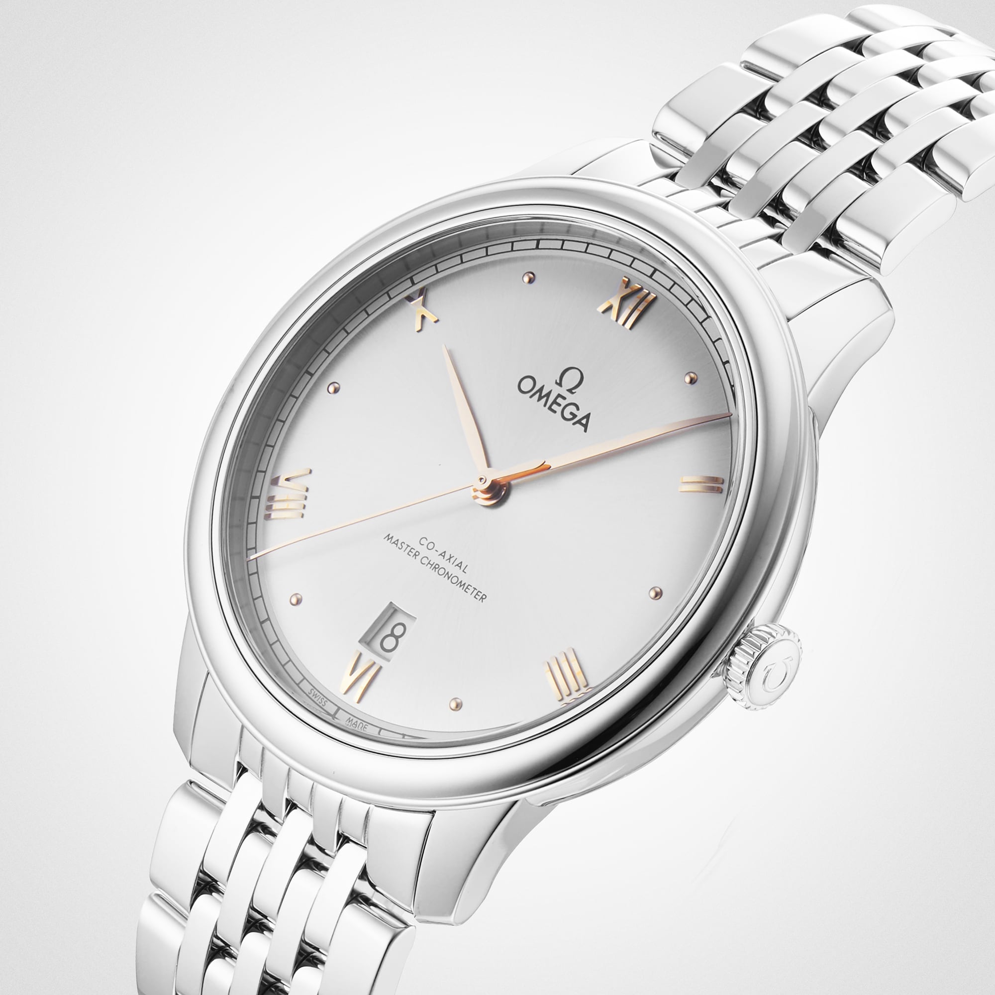 Replica Omega De Ville Prestige Co-Axial Master Chronometer 40mm Mens details Grey O43410402006001 5 Replica Omega De Ville Prestige Co-Axial Master Chronometer 40mm Mens details Grey O43410402006001