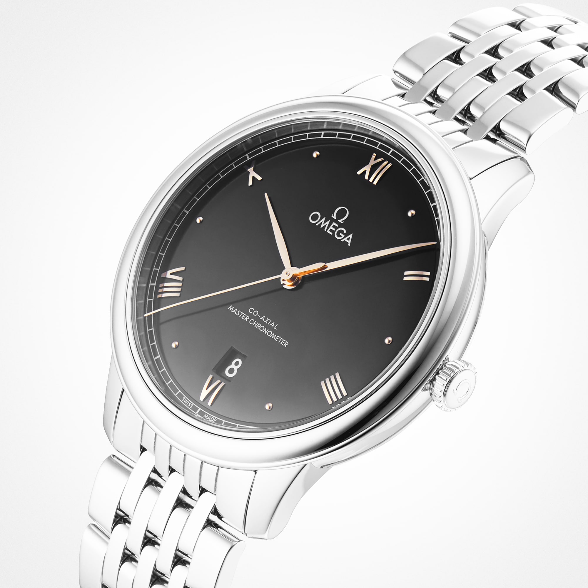 Replica Omega De Ville Prestige Co-Axial Master Chronometer 40mm Mens details Black O43410402001001 5 Replica Omega De Ville Prestige Co-Axial Master Chronometer 40mm Mens details Black O43410402001001