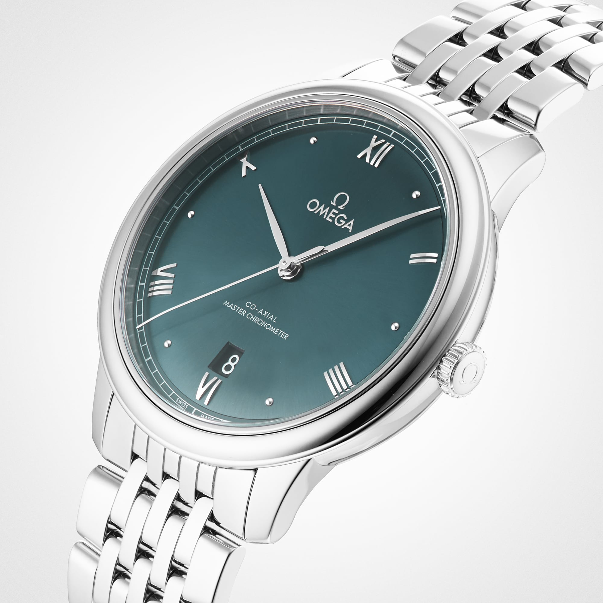 Replica Omega De Ville Prestige Co-Axial Master Chronometer 40mm Mens details Green O43410402010001 5 Replica Omega De Ville Prestige Co-Axial Master Chronometer 40mm Mens details Green O43410402010001