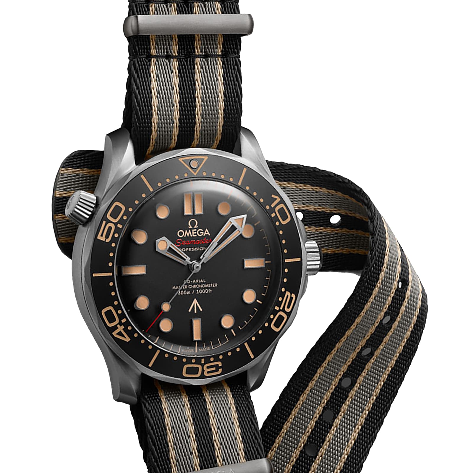 Replica Omega Seamaster Diver 300m James Bond 007 2020 Edition O21092422001001