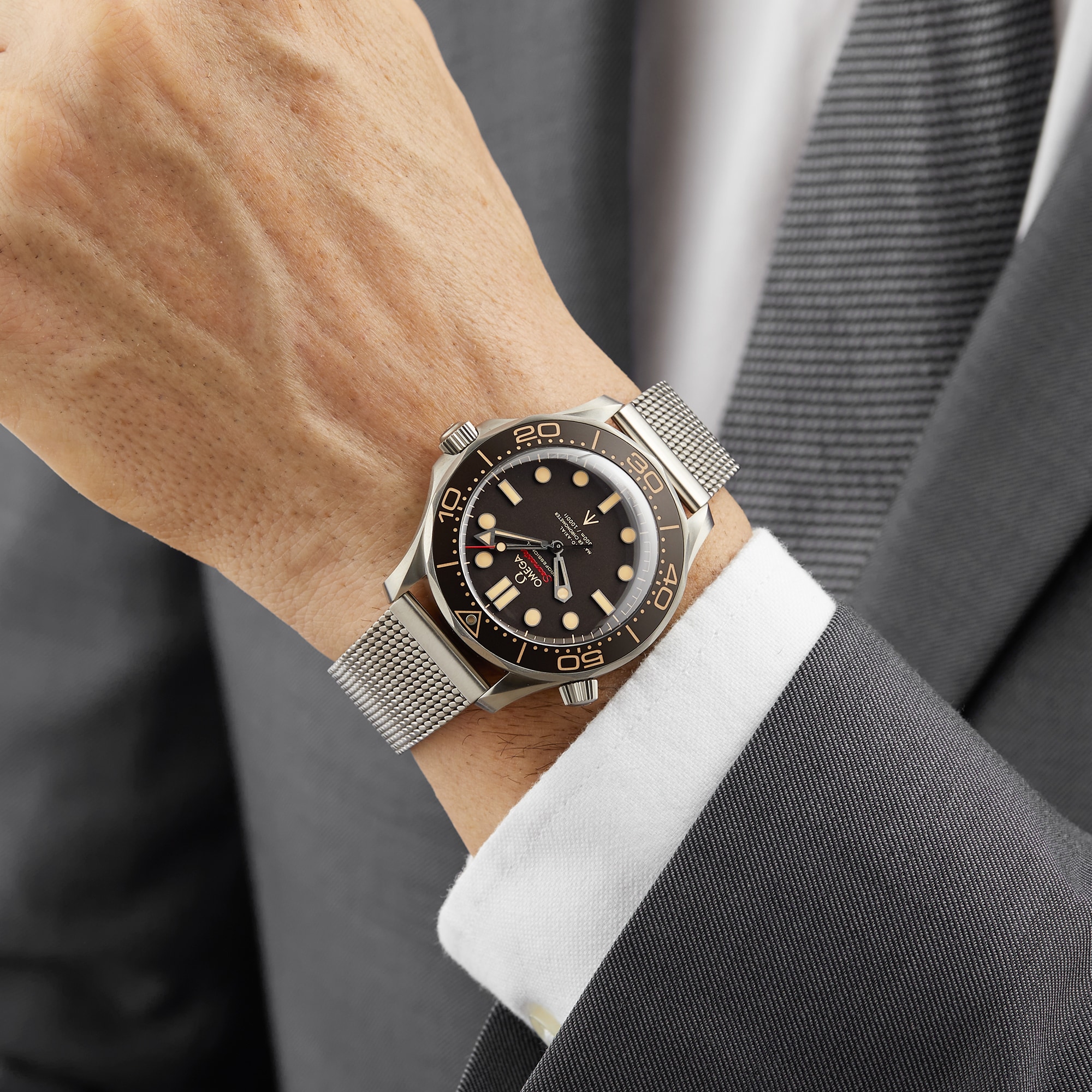 Replica Omega Seamaster Diver 300m James Bond 007 2020 Edition O21090422001001