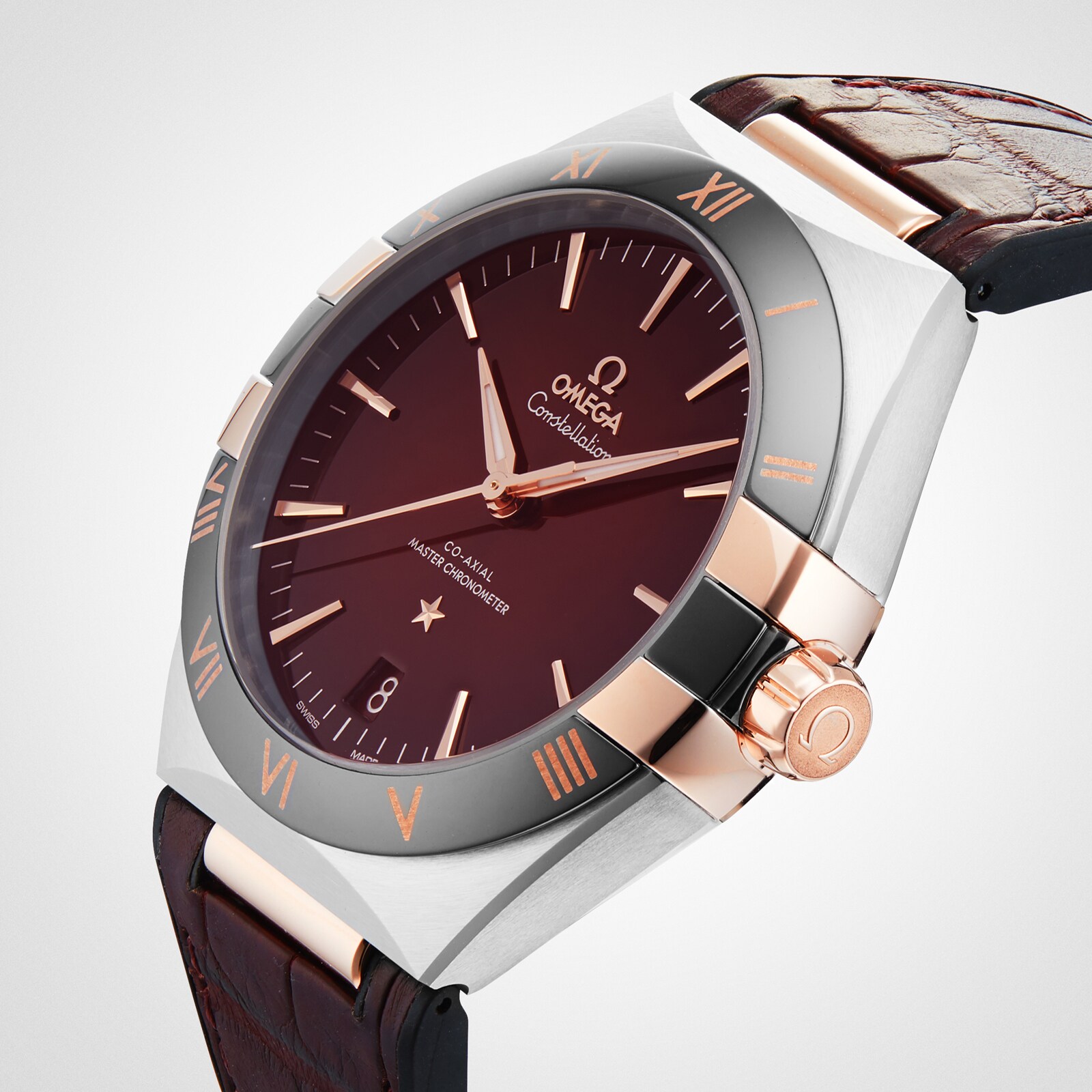 Replica Omega Constellation Co-Axial Master Chronometer 41mm Mens details Red O13123412111001