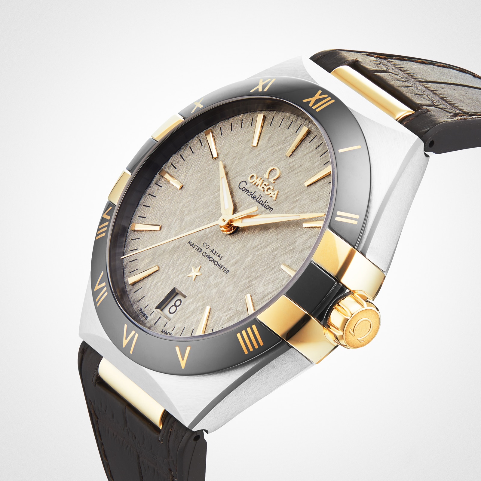 Replica Omega Constellation Co-Axial Master Chronometer 41mm Mens details Grey O13123412106002