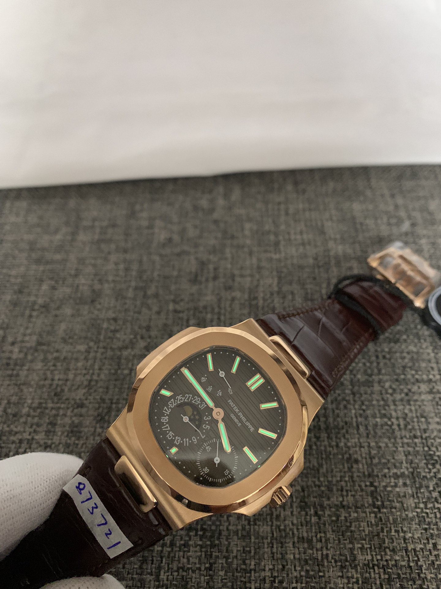 Replica Patek Philippe Men Nautilus Annual Calendar 5712R-001