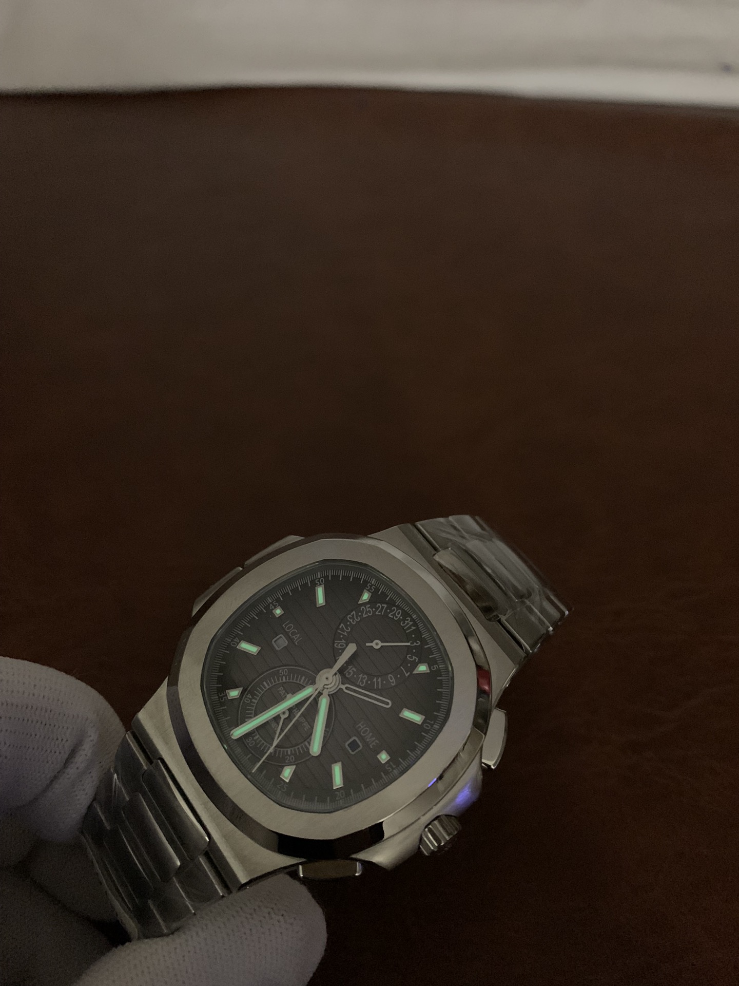 Replica Patek Philippe Men Nautilus Moonphase 5990/1A-011