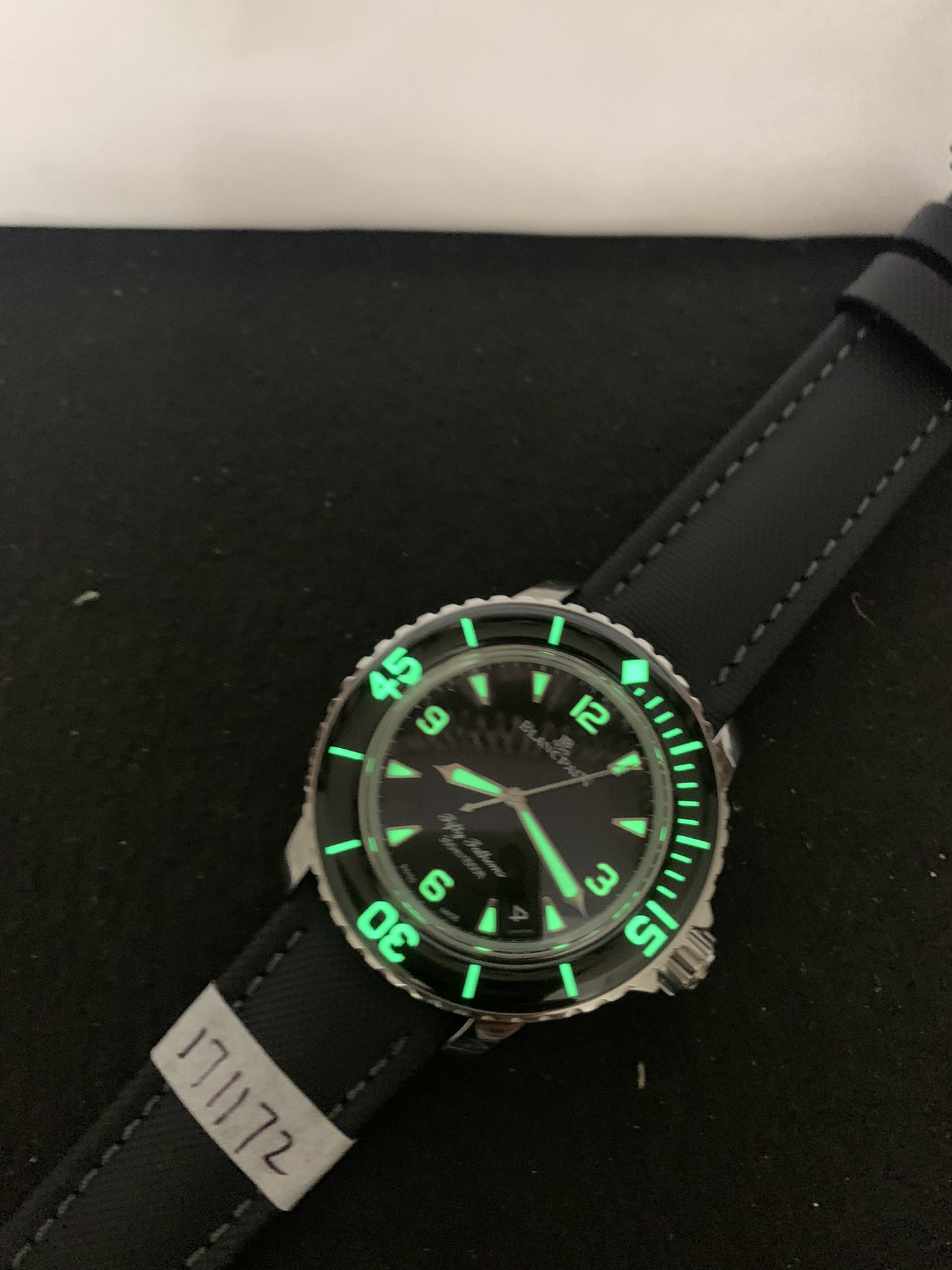 Replica Blancpain Men Fifty Fathoms 5015-12B30-B52A