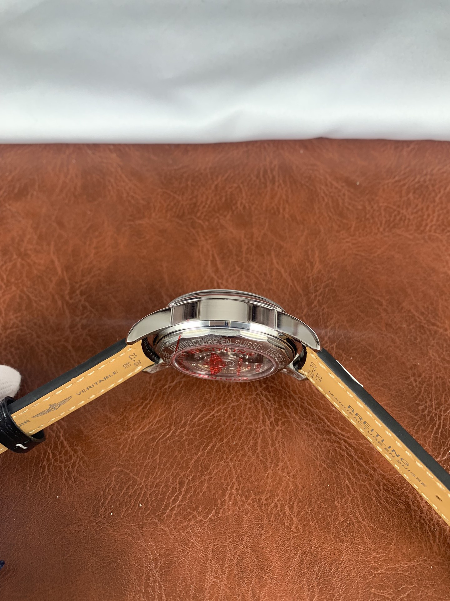Replica Breitling Men Navitimer B01 Chronograph AB0138241G1P1 6 Replica Breitling Men Navitimer B01 Chronograph AB0138241G1P1